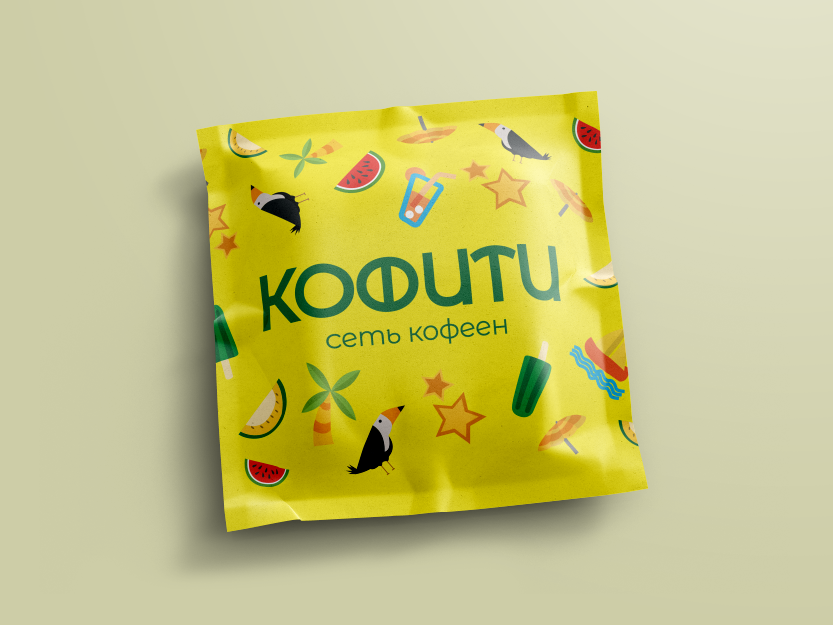 КОФИТИ - сеть кофеен — Изображение №10 — Брендинг, Графика на Dprofile