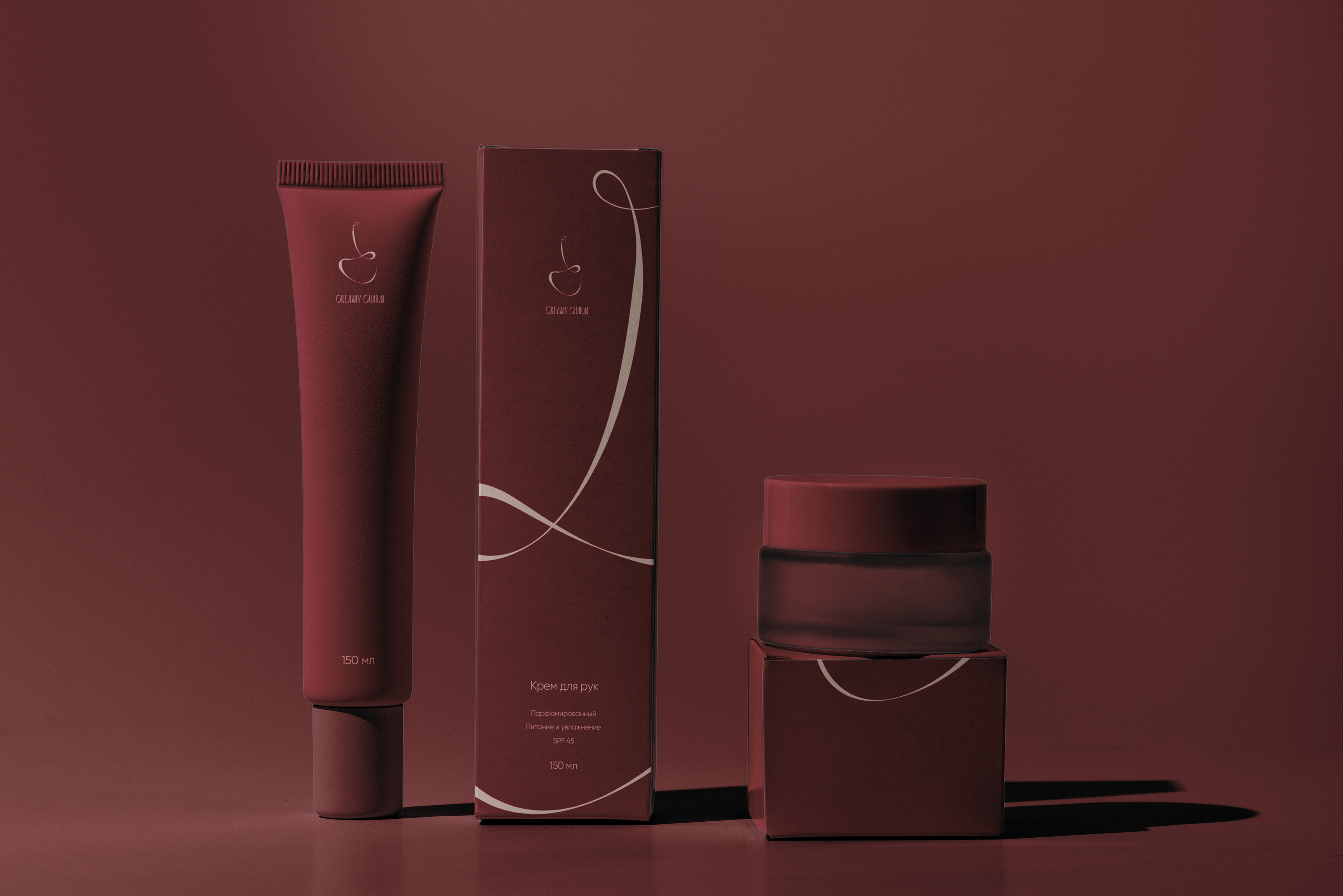 Бренд Creamy Charm | Визуализация упаковки — Изображение №3 — Брендинг, Графика на Dprofile