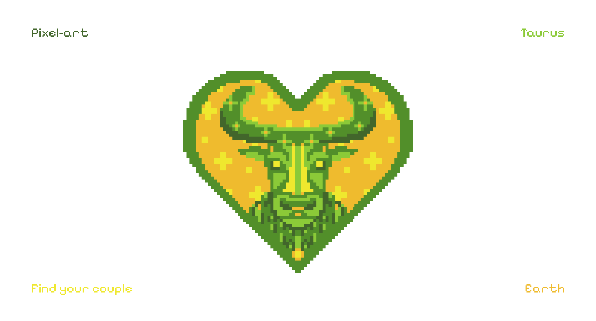 Pixel-heart zodiac collection — Изображение №3 — Иллюстрация, Графика на Dprofile