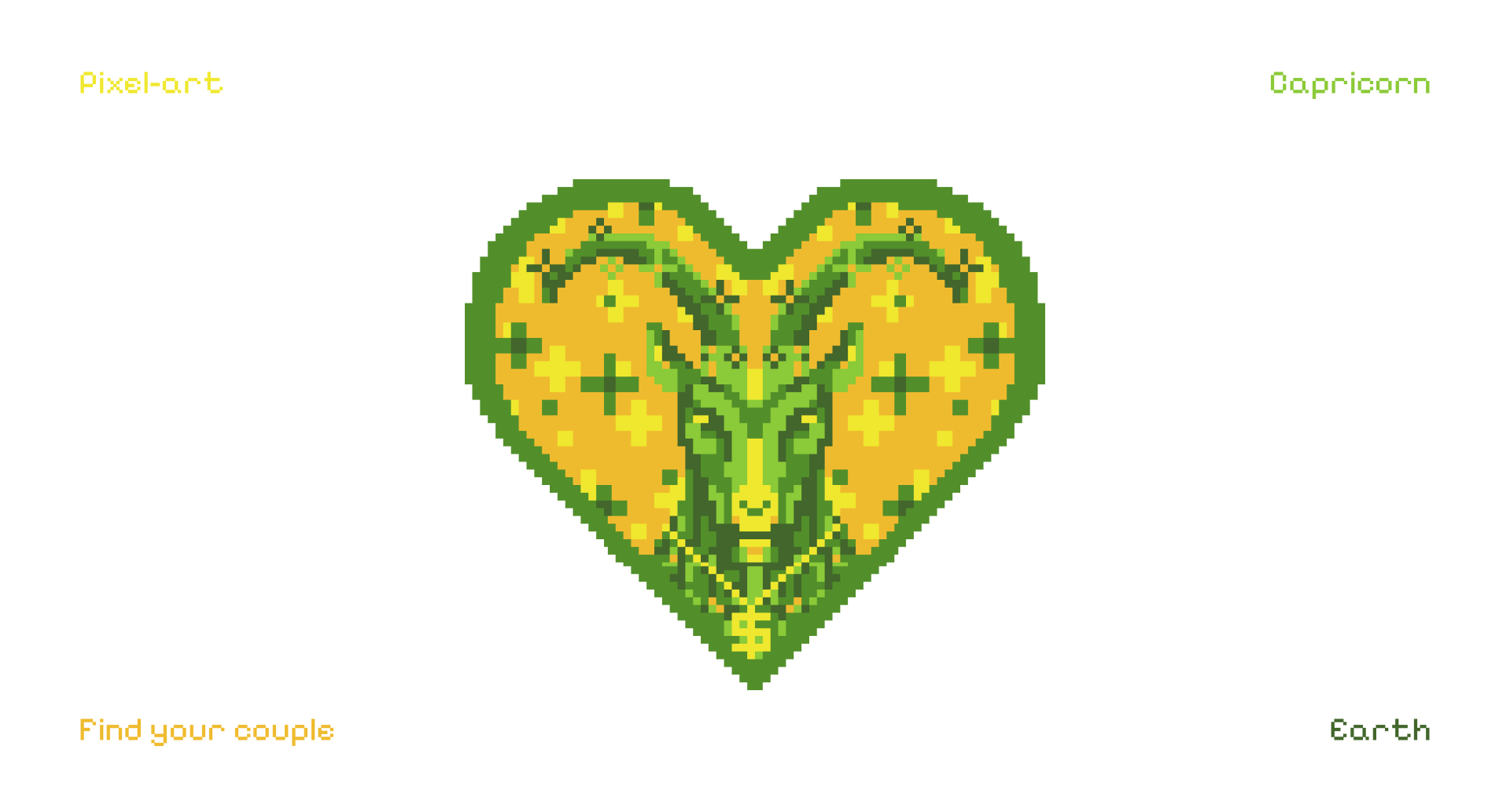 Pixel-heart zodiac collection — Изображение №11 — Иллюстрация, Графика на Dprofile