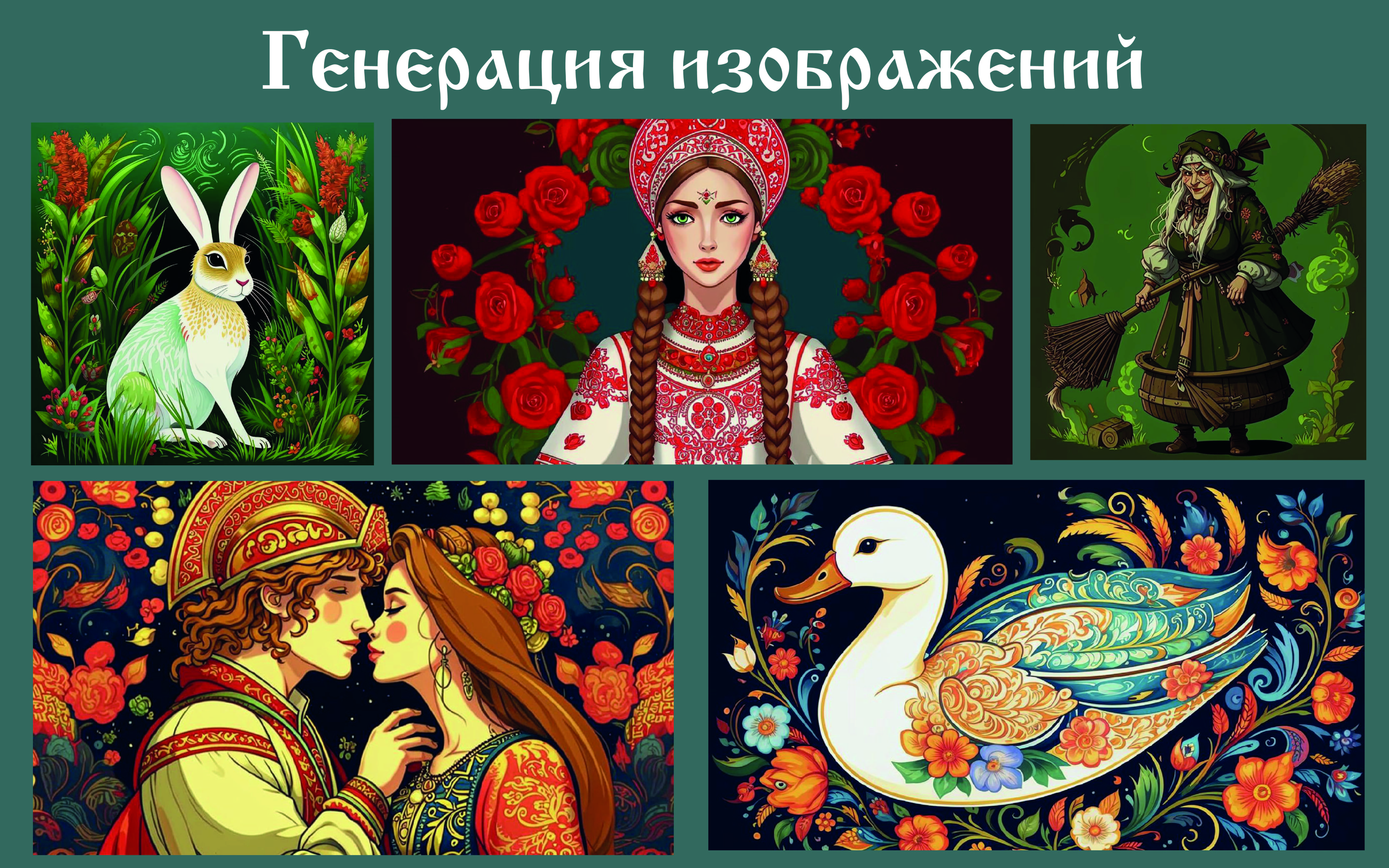 Верстка русских народных сказок — Изображение №3 — Графика на Dprofile