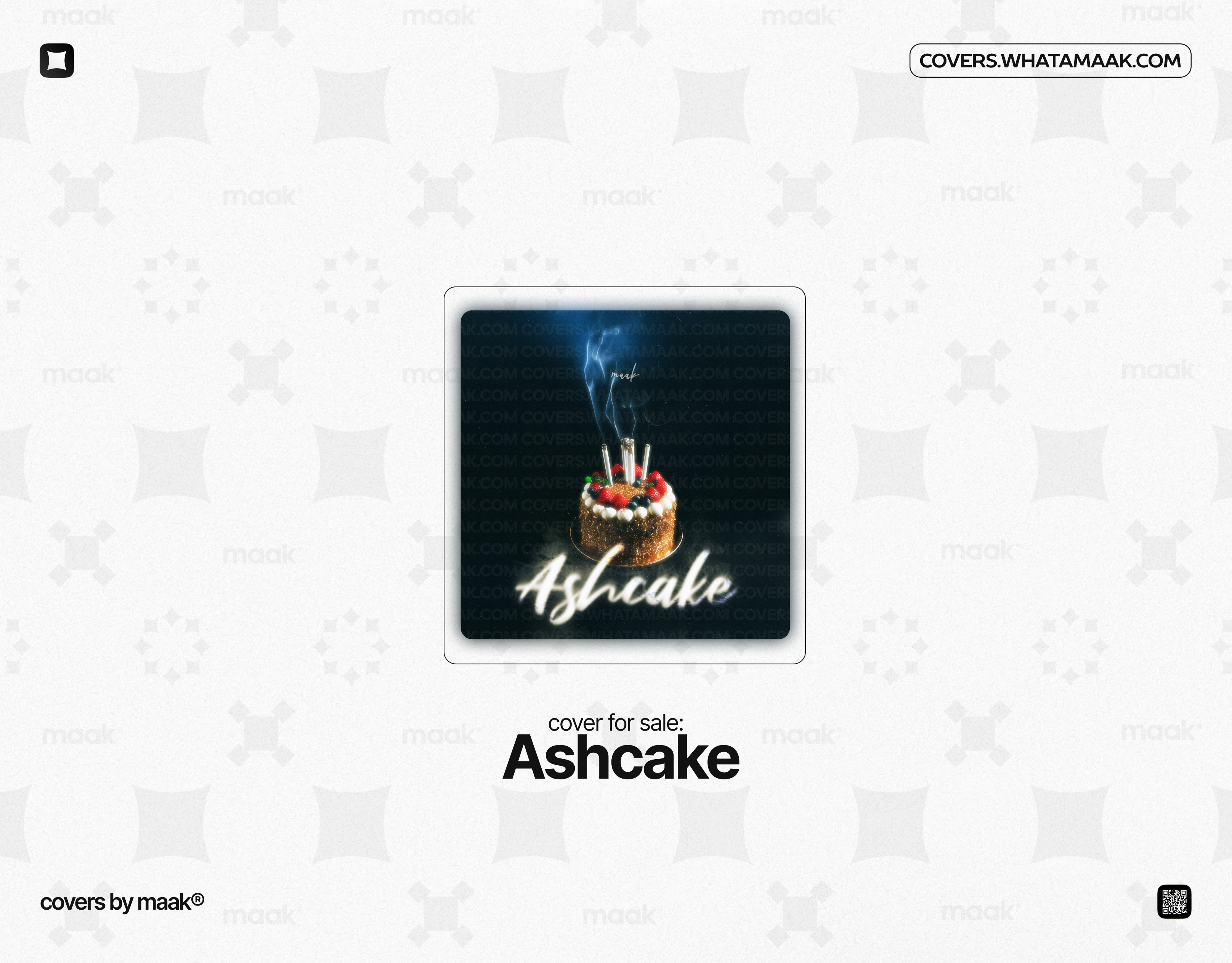 «Ashcake» (Обложка для продажи) — Изображение №1 — Брендинг, Иллюстрация на Dprofile