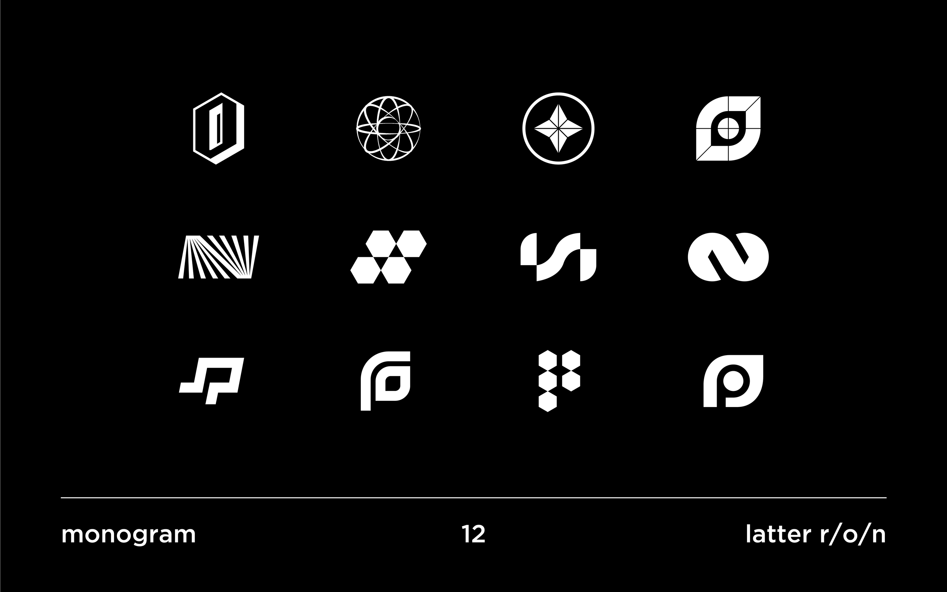 MONOGRAM LOGOS — Изображение №2 — Брендинг, Иллюстрация на Dprofile