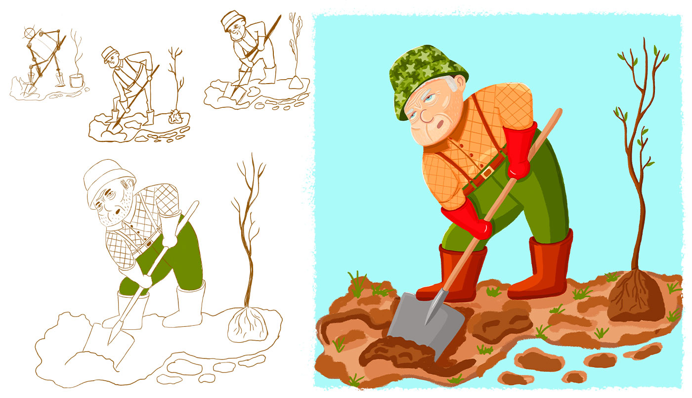 Персонажи 2024 — Изображение №9 — Брендинг, Иллюстрация на Dprofile