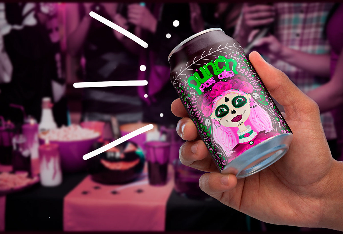 Дизайн этикетки для пунша Пэйл Эль — Изображение №2 — Интерфейсы, Брендинг на Dprofile