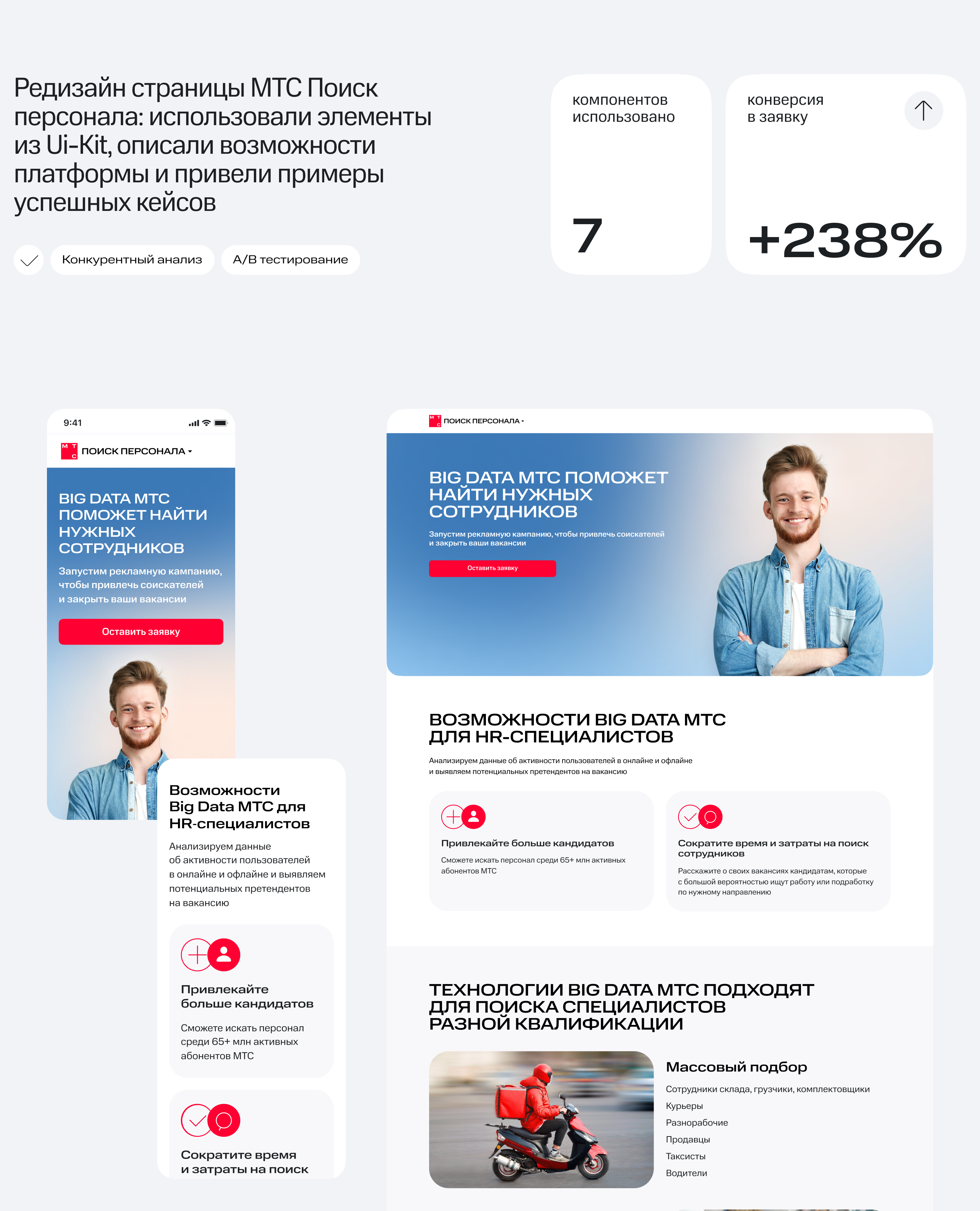 Коммуникационный дизайн МТС Adtech — Изображение №28 — Брендинг, Графика на Dprofile