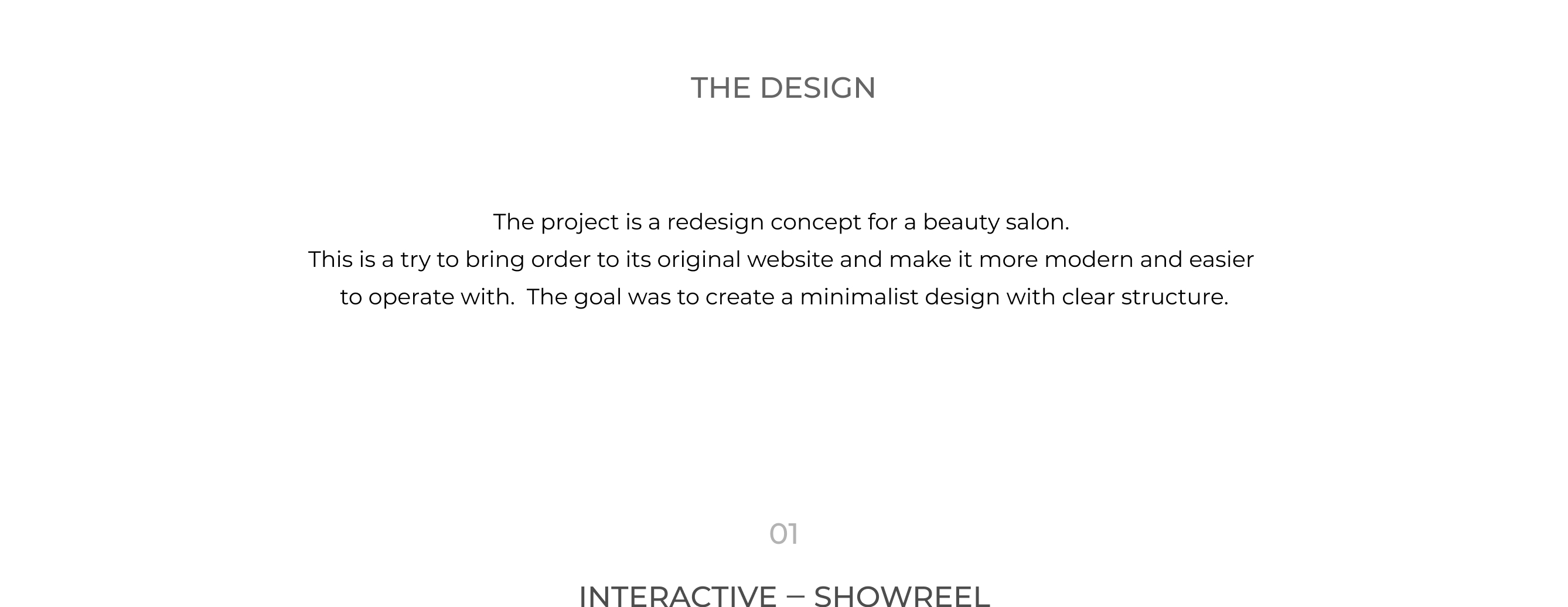 Redesign concept for a beauty salon — Изображение №2 — Интерфейсы на Dprofile