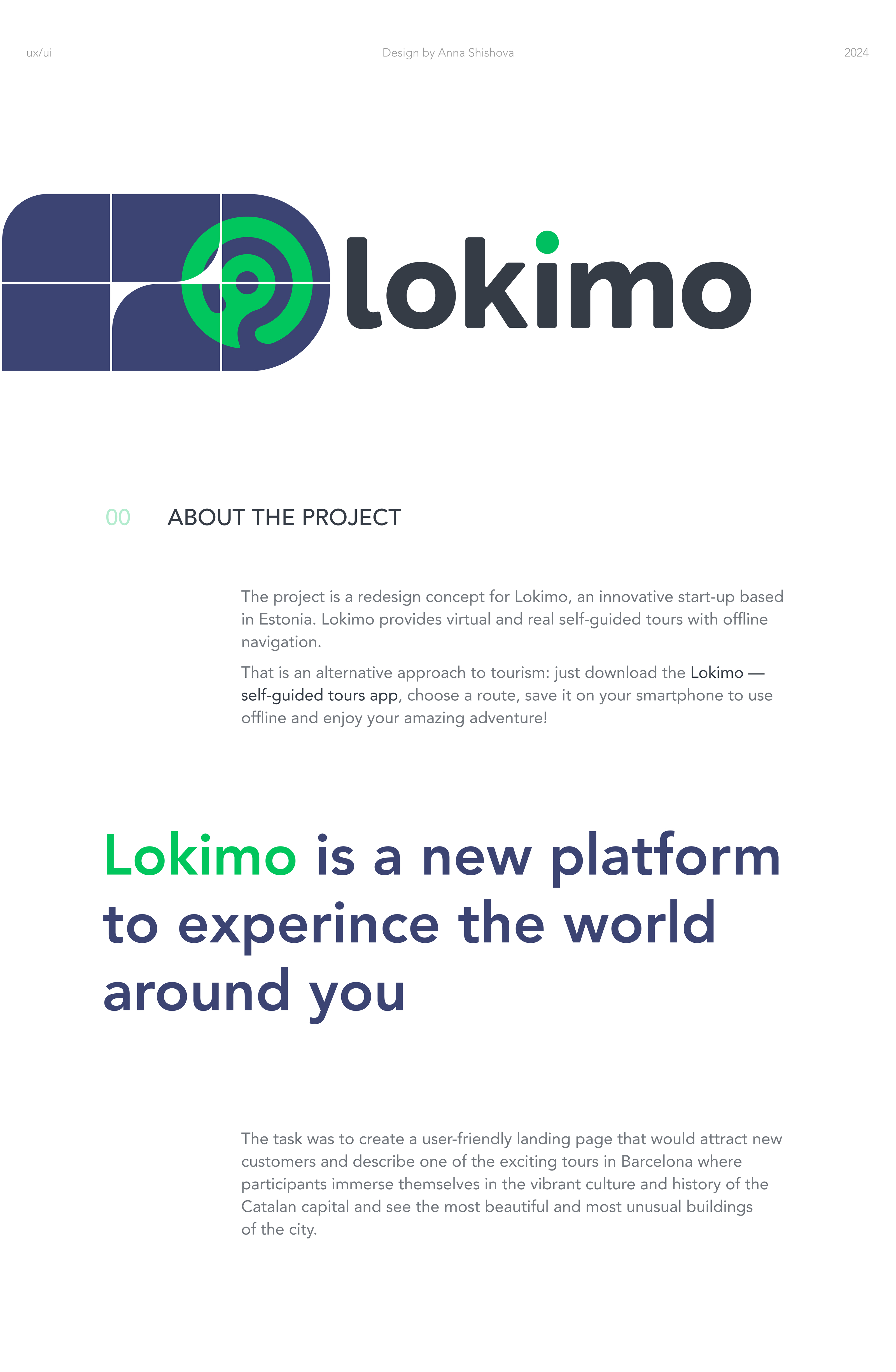 Barcelona tour through Lokimo app — Изображение №1 — Интерфейсы, Маркетинг на Dprofile