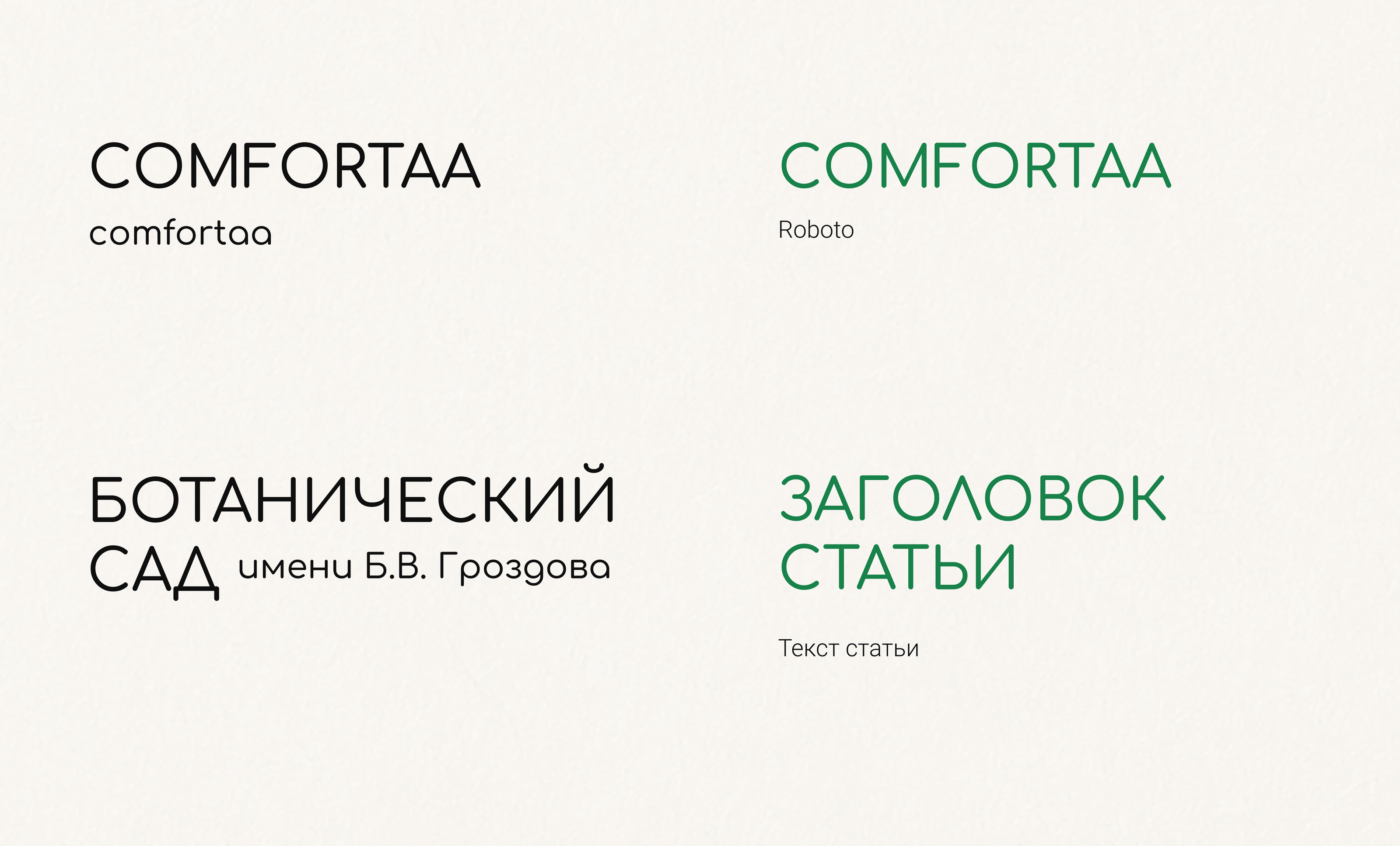 Айдентика для ботанического сада им. Б.В. Гроздова — Изображение №6 — Брендинг на Dprofile