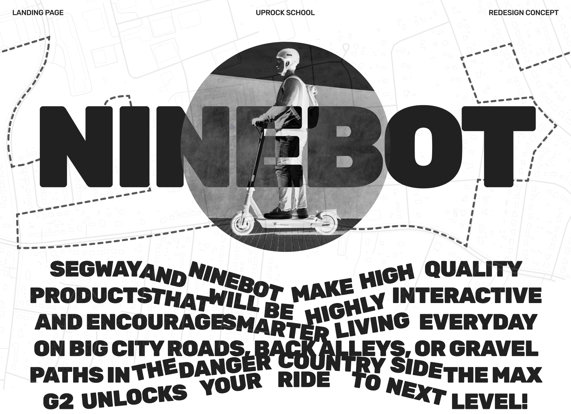 Ninebot e-scooter retail | Landing page — Изображение №1 — Интерфейсы, Анимация на Dprofile