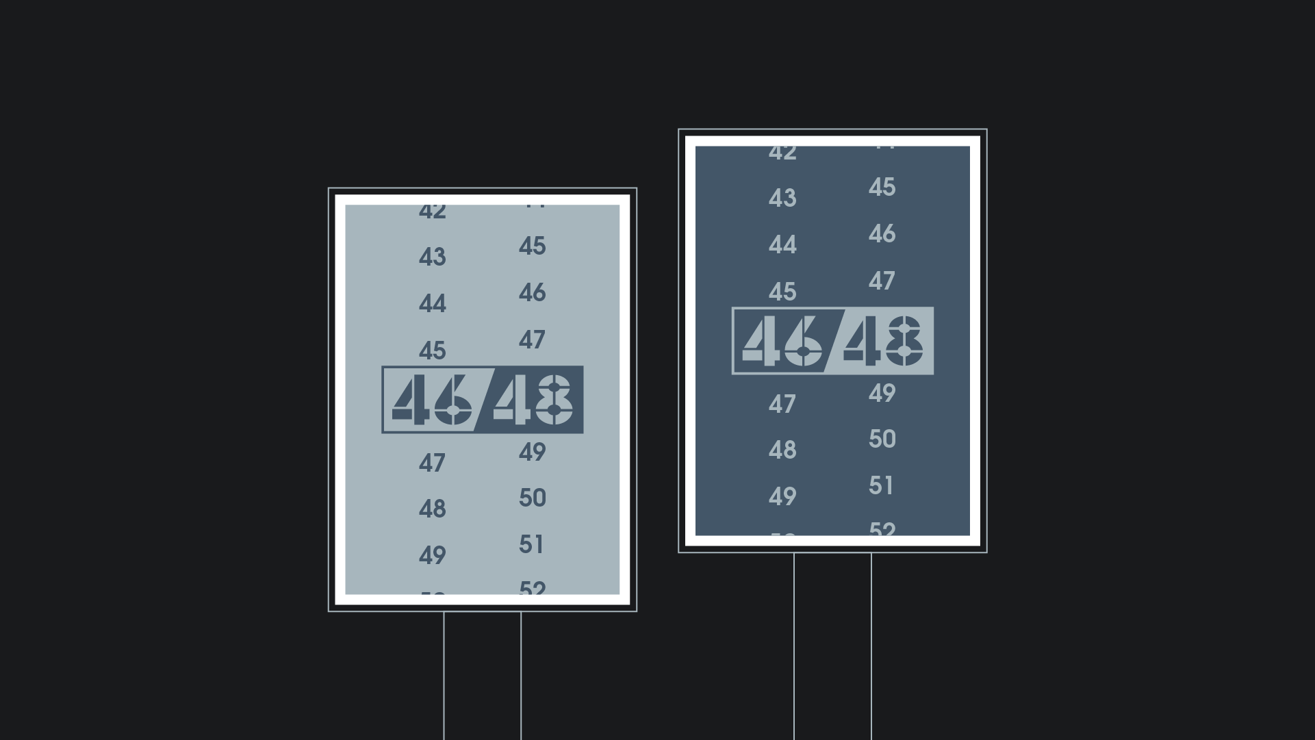 46/48 garment factory | Logo & brand design — Изображение №10 — Брендинг, Графика на Dprofile