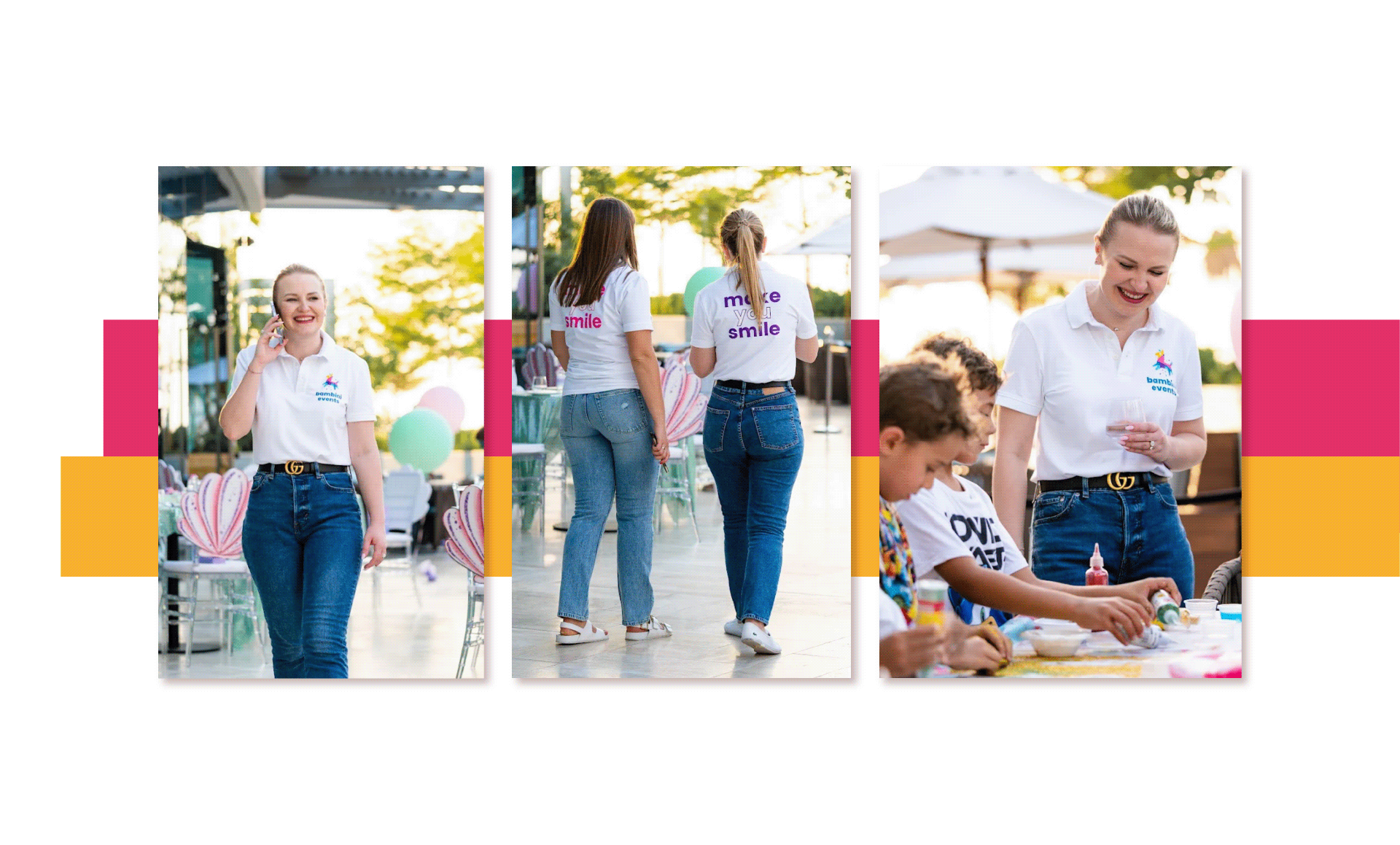 Bambini Events | Logo & branding for event agency — Изображение №9 — Брендинг, Графика на Dprofile