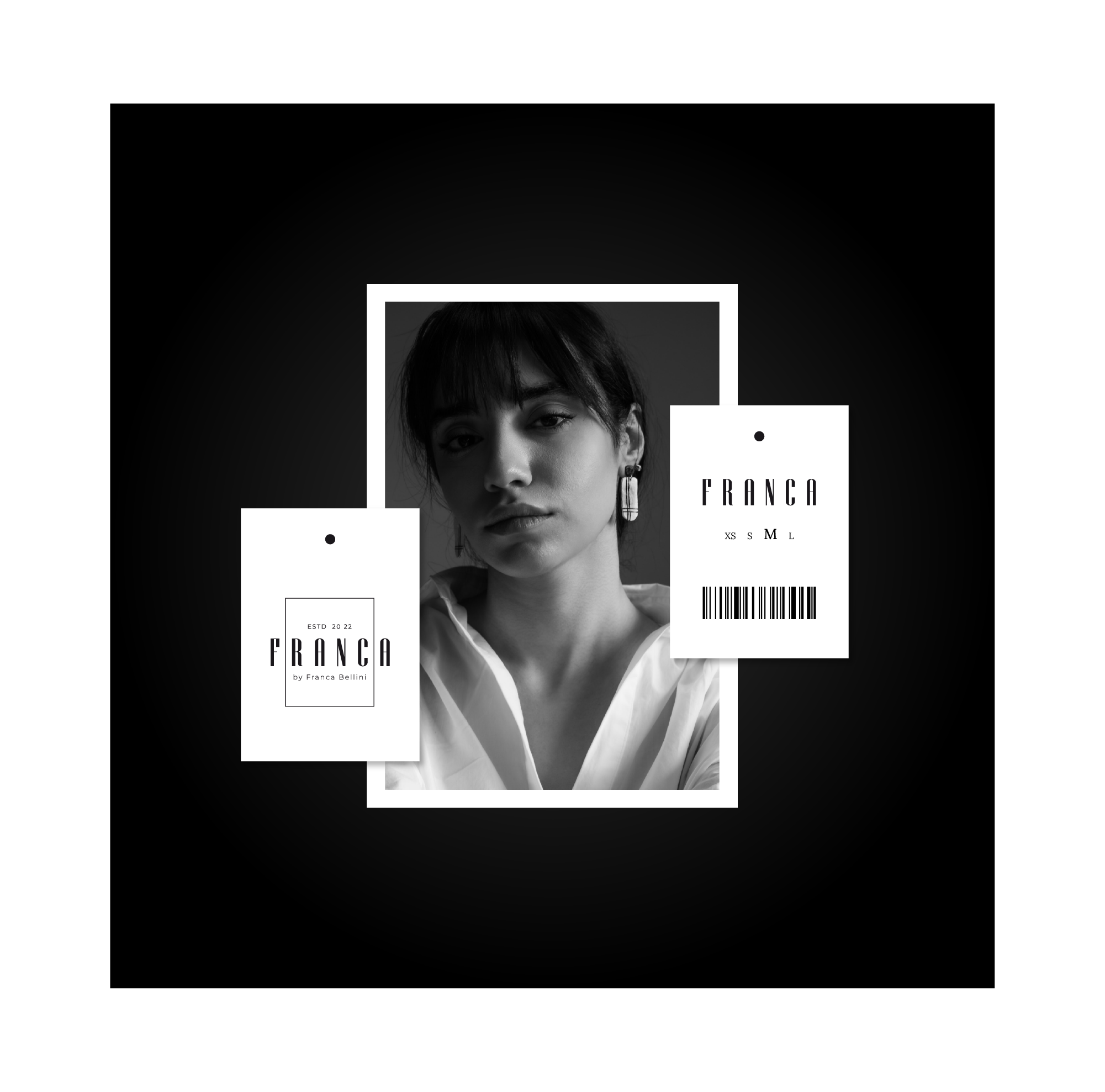 FRANCA | Logo & visual identity women's clothing brand — Изображение №4 — Брендинг, Графика на Dprofile