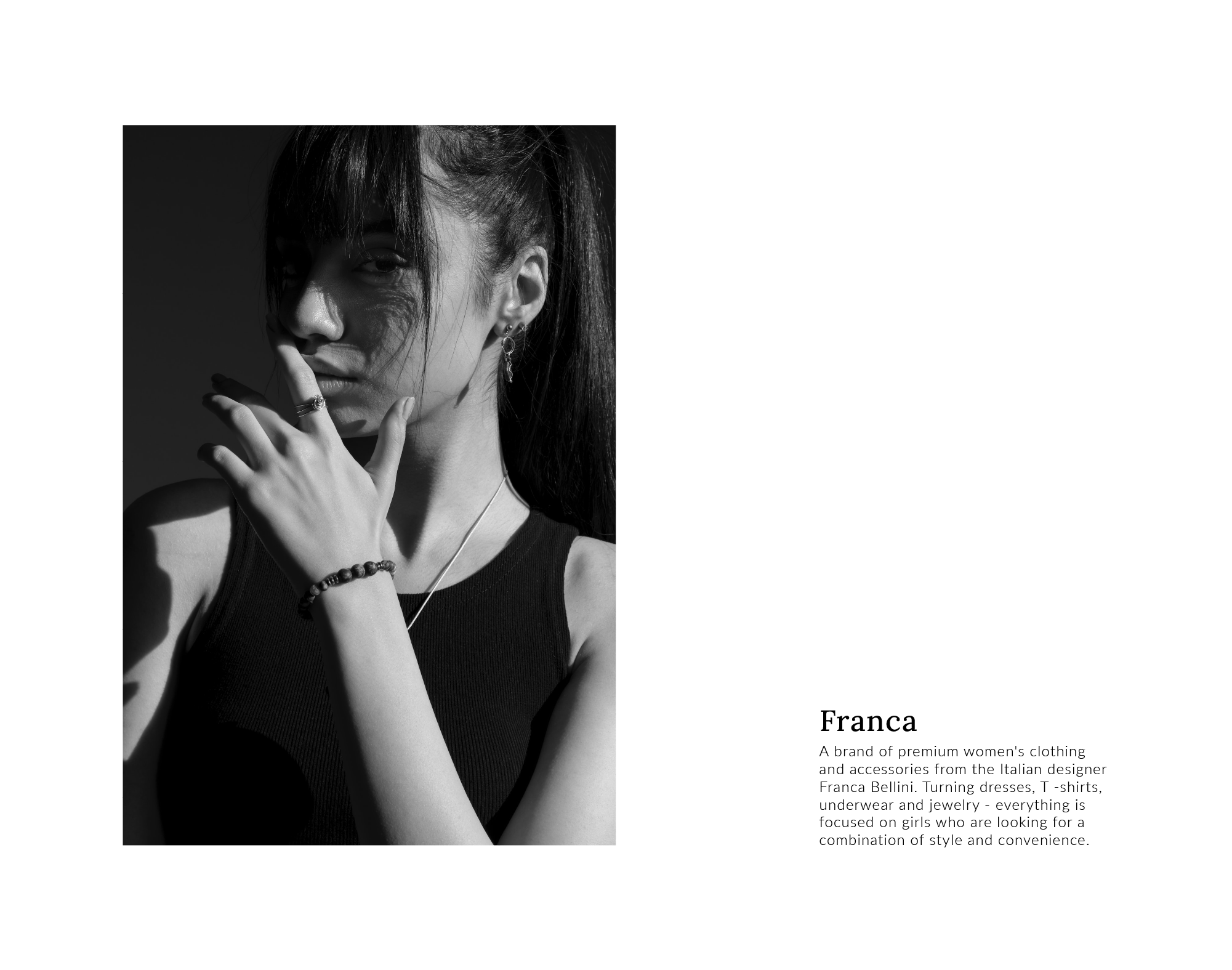 FRANCA | Logo & visual identity women's clothing brand — Изображение №2 — Брендинг, Графика на Dprofile