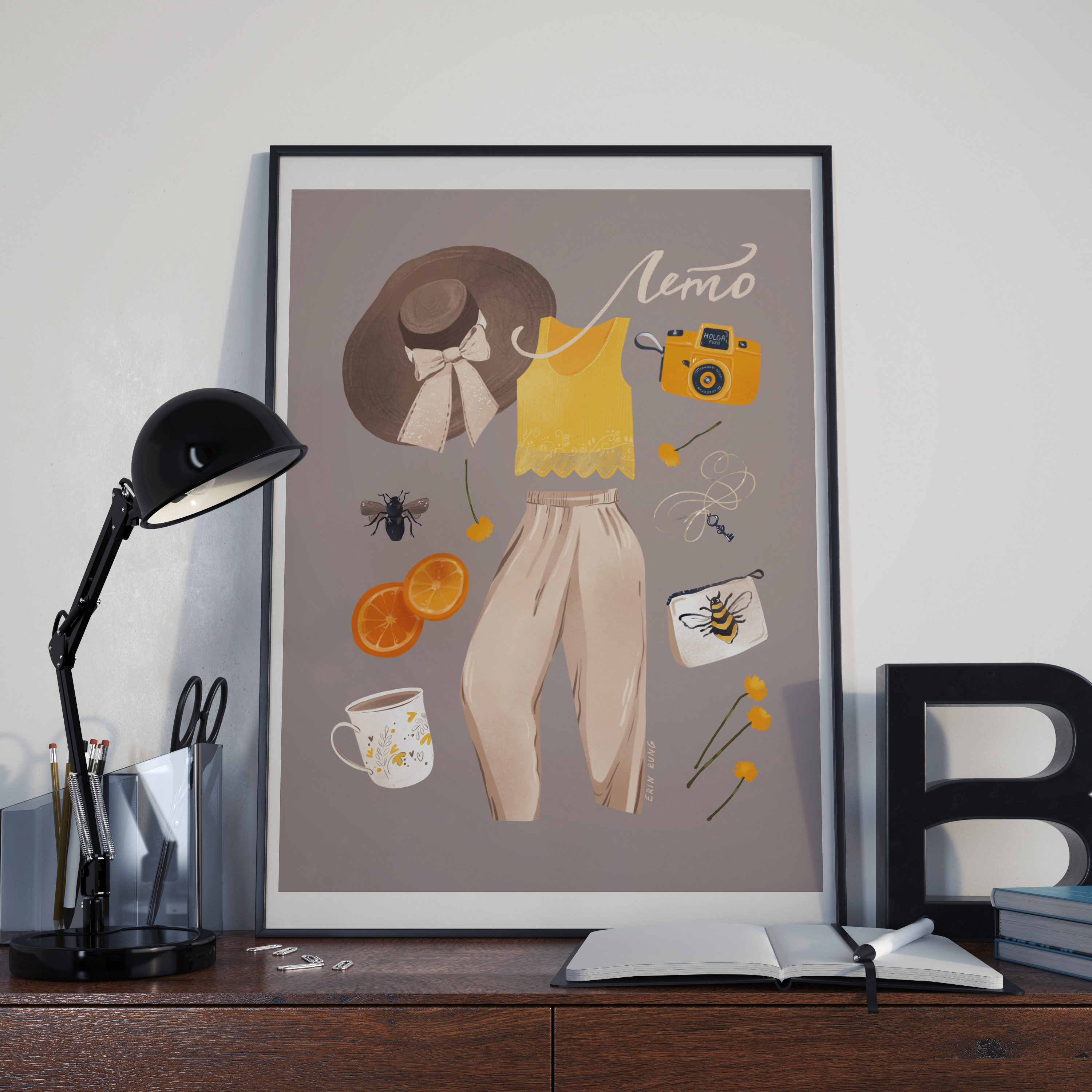 SUMMER VIBES illustration — Изображение №2 — Иллюстрация на Dprofile