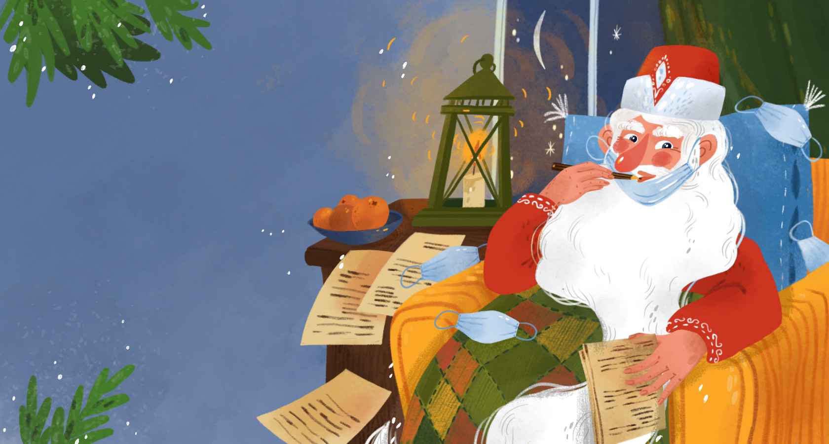 Иллюстрации для "Локдаун-квеста" — Изображение №1 — Интерфейсы, Иллюстрация на Dprofile