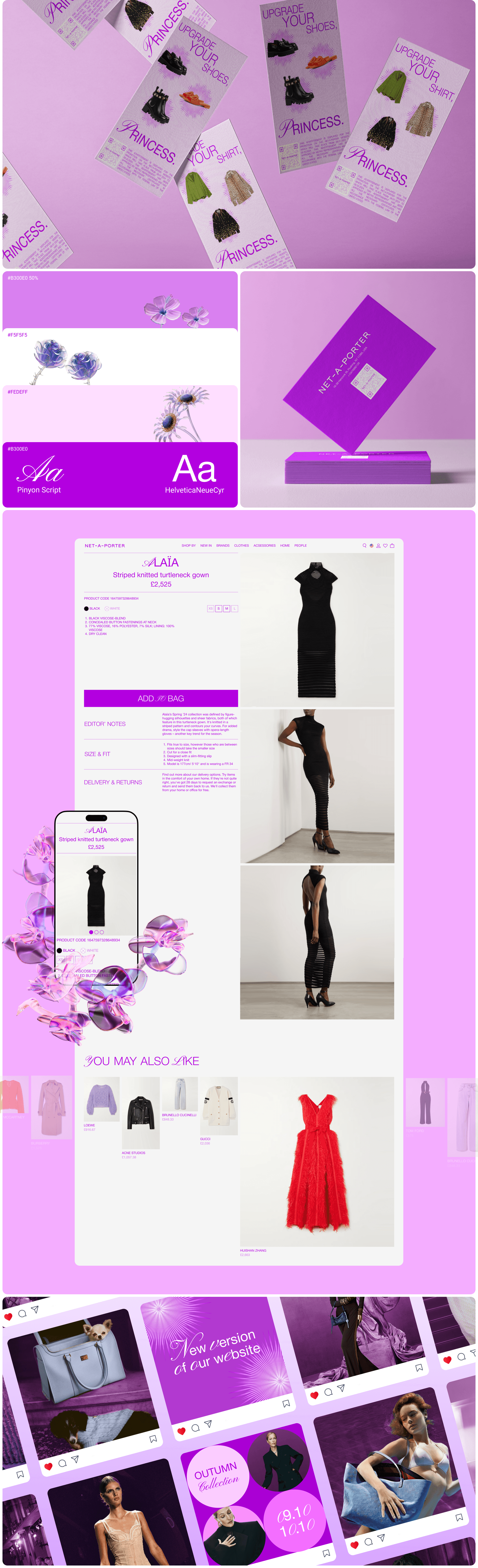 Интернет магазин / NET-A-PORTER — Изображение №4 — Интерфейсы, Брендинг на Dprofile