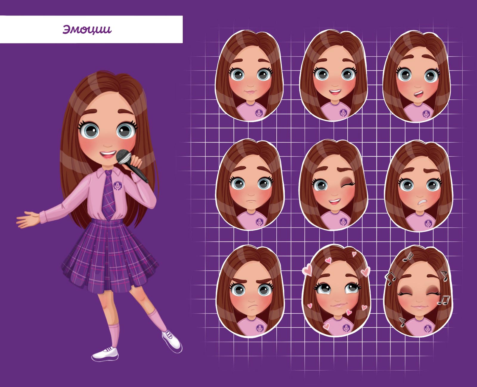 VOICE LAB KIDS. Дизайн персонажей — Изображение №4 — Иллюстрация на Dprofile
