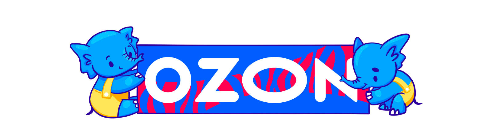 OZON Офисный мурал. Концепт — Изображение №1 — Иллюстрация на Dprofile