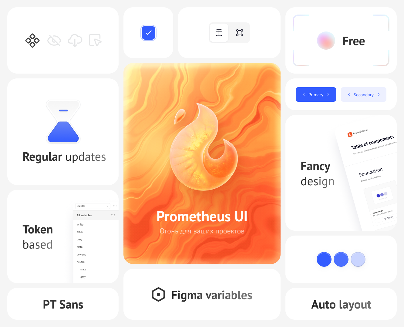 Дизайн-система Prometheus UI на Dprofile