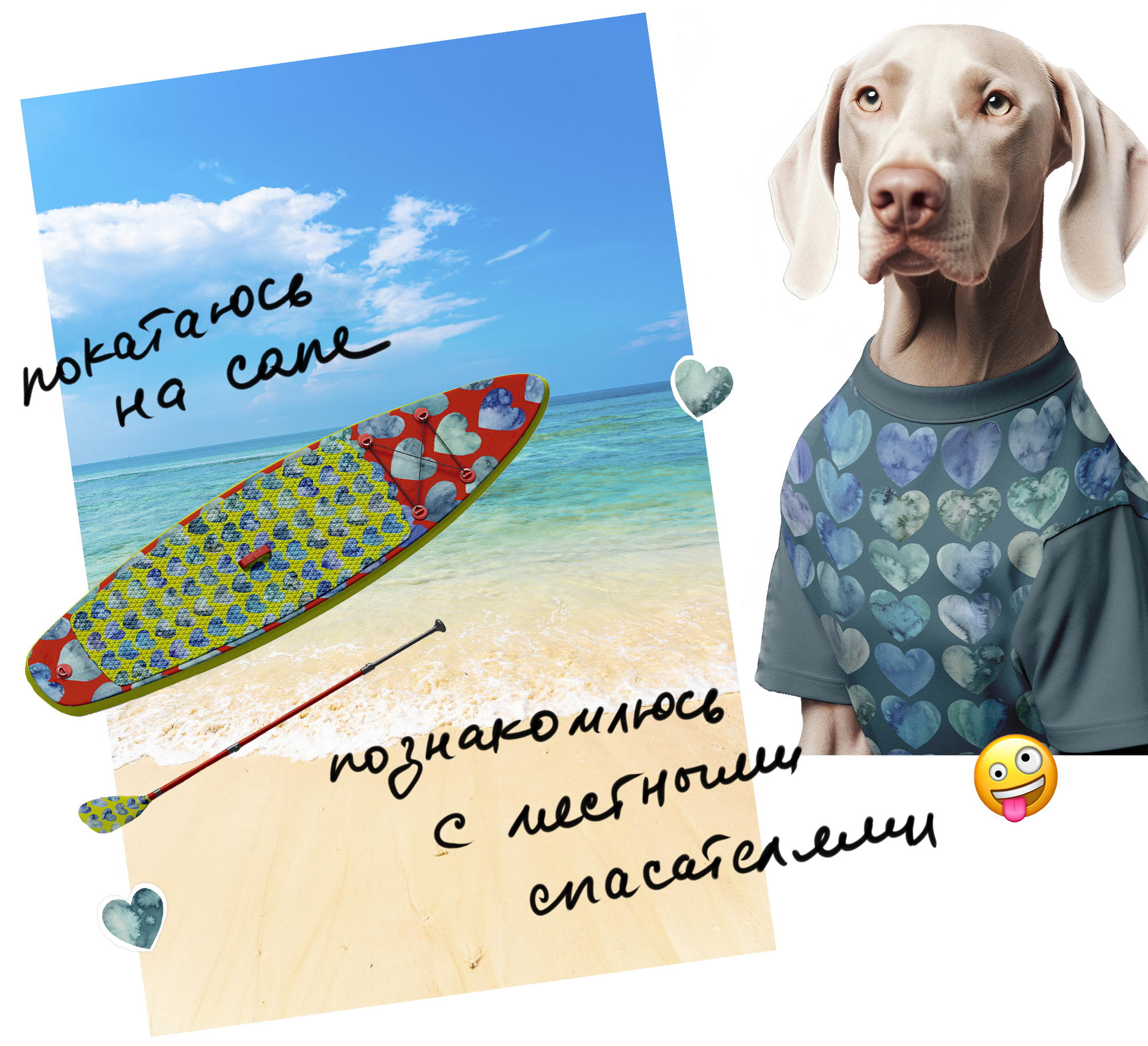 Бесшовный паттерн Сердца моря — Изображение №4 — Иллюстрация, Графика на Dprofile