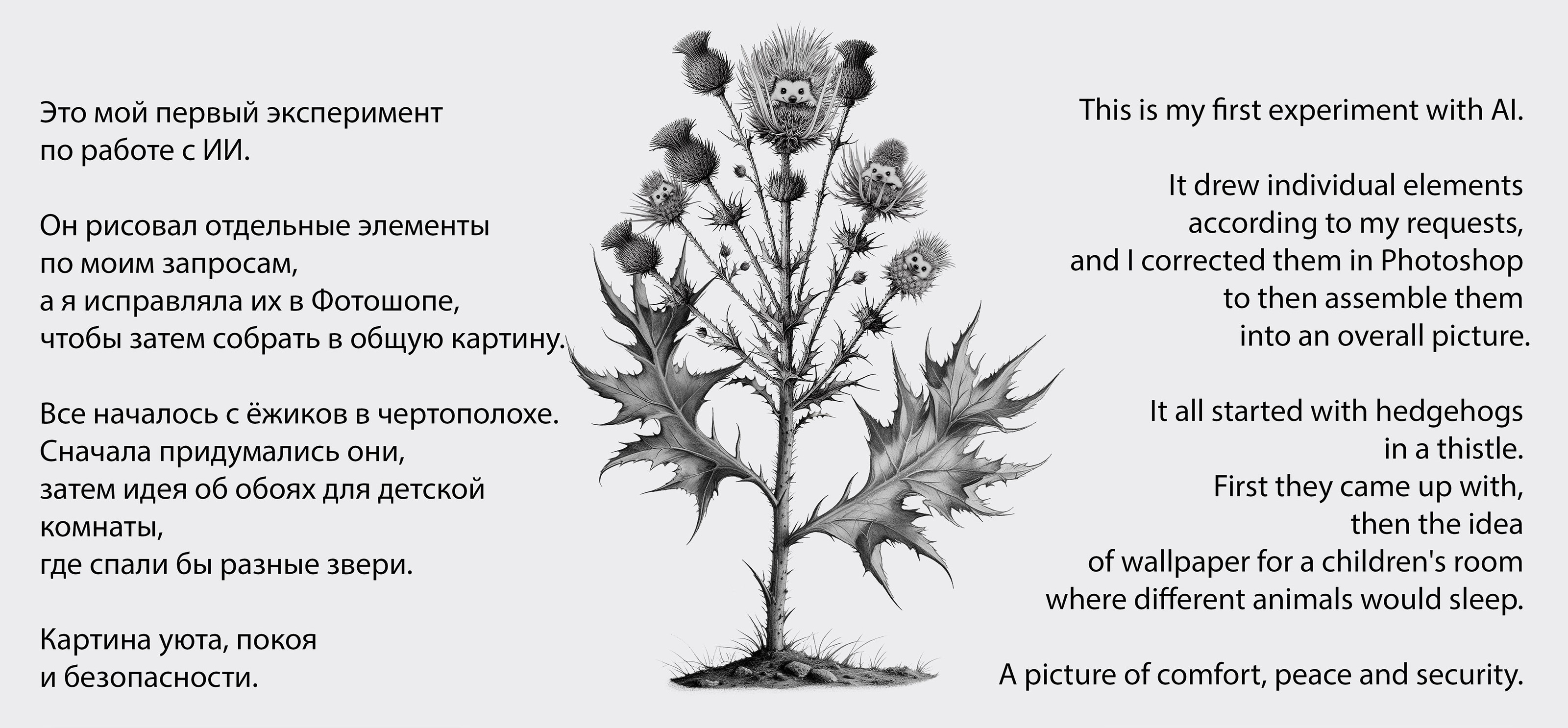 Иллюстрация Сонная поляна — Изображение №2 — Иллюстрация, Графика на Dprofile