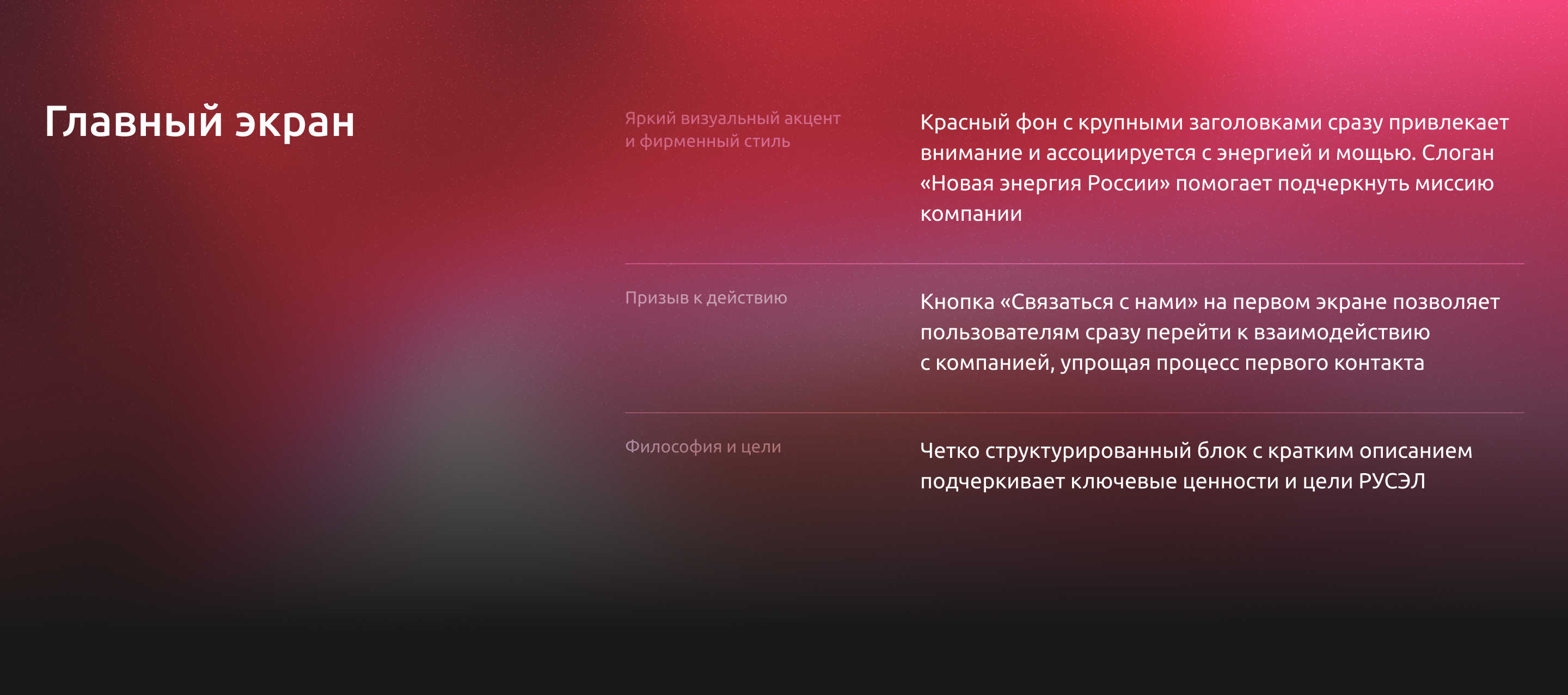 РУСЭЛ | Website — Изображение №4 — Интерфейсы на Dprofile