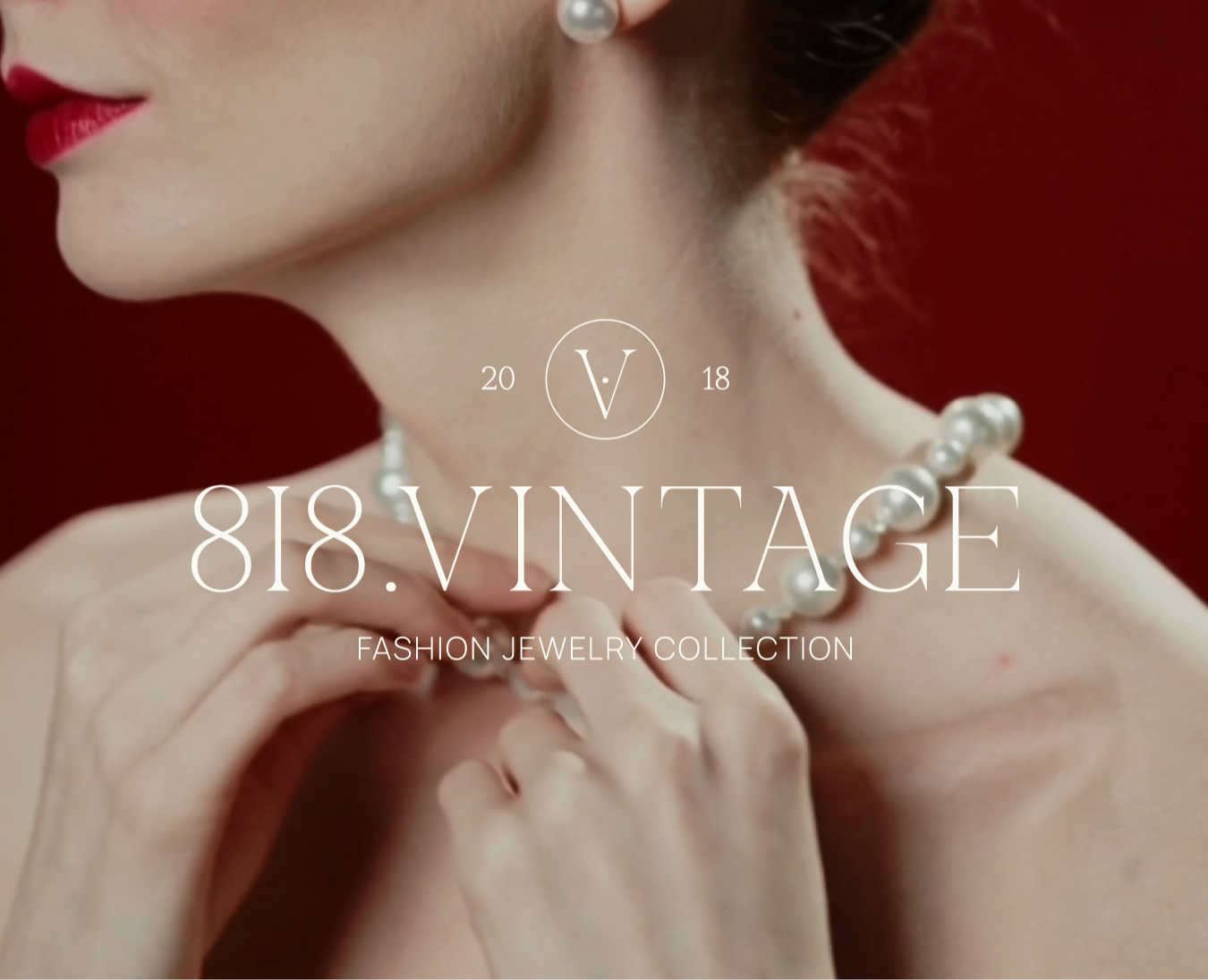 818.Vintage | Vintage jewelry brand — Брендинг, Графика на Dprofile