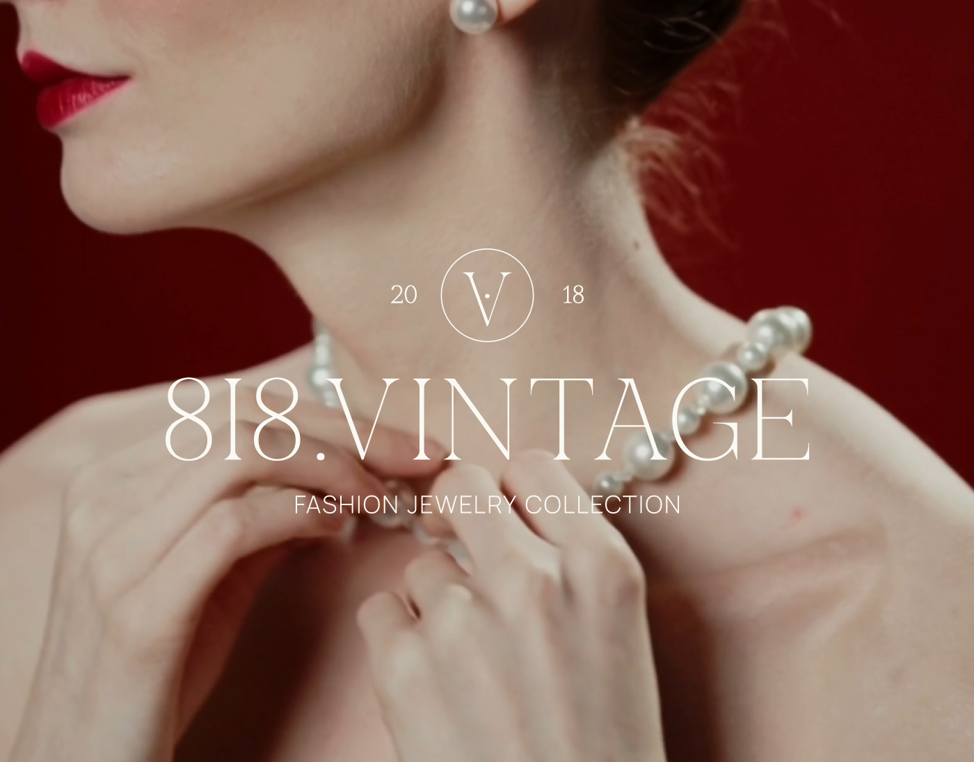 818.Vintage | Vintage jewelry brand — Изображение №1 — Брендинг, Графика на Dprofile