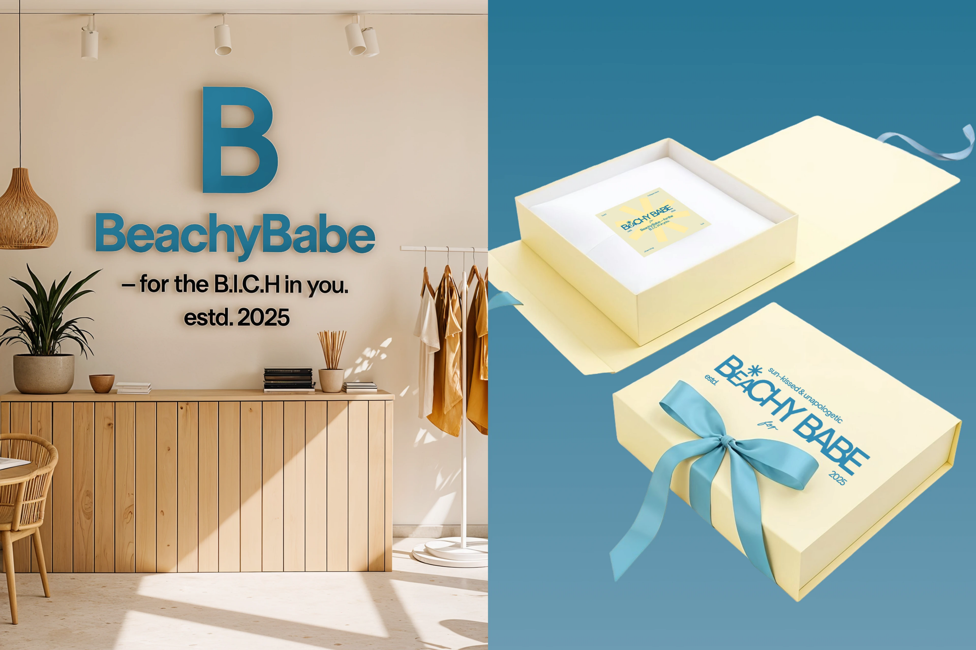 BEACHY BABE — Conceptual Coastal Mood Branding — Изображение №3 — Брендинг на Dprofile