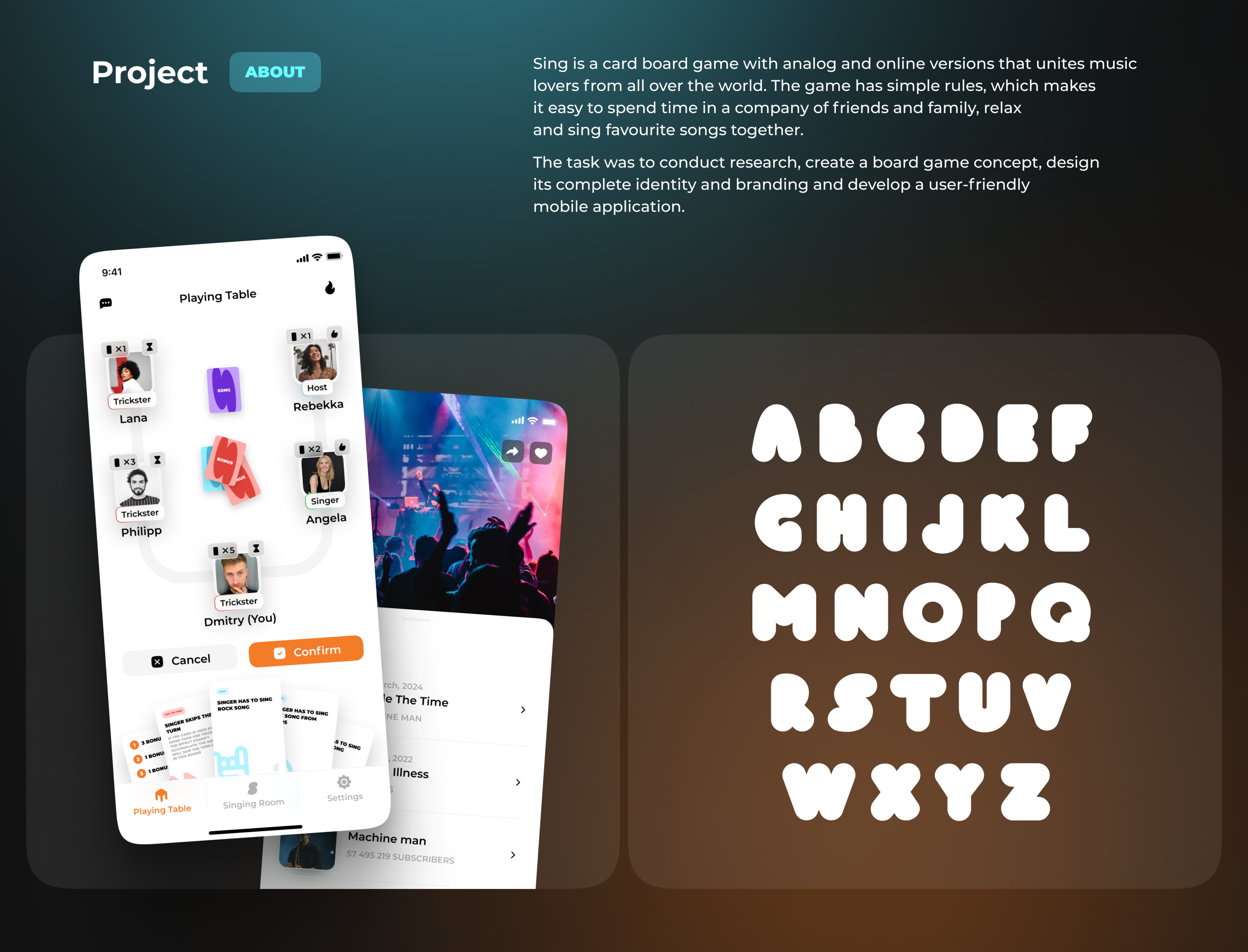 Sing — Musical Board Game — Изображение №2 — Интерфейсы, Брендинг на Dprofile