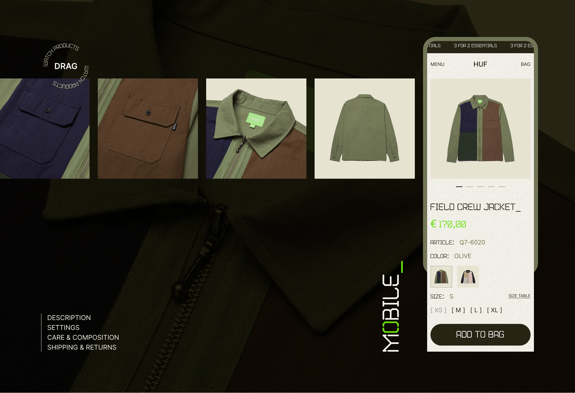 Huf website concept | E-commerce — Изображение №6 — Интерфейсы на Dprofile