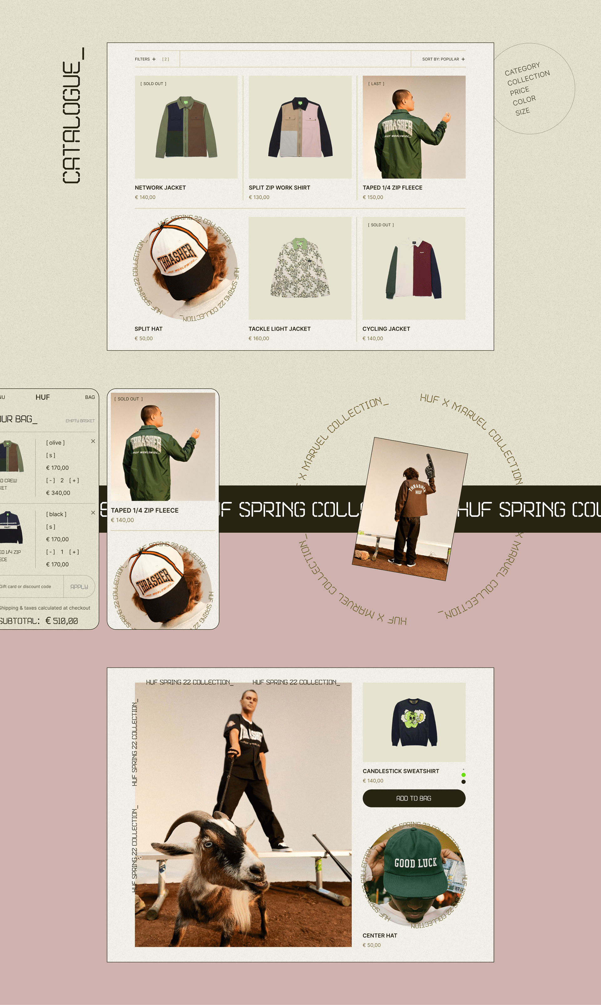 Huf website concept | E-commerce — Изображение №4 — Интерфейсы на Dprofile