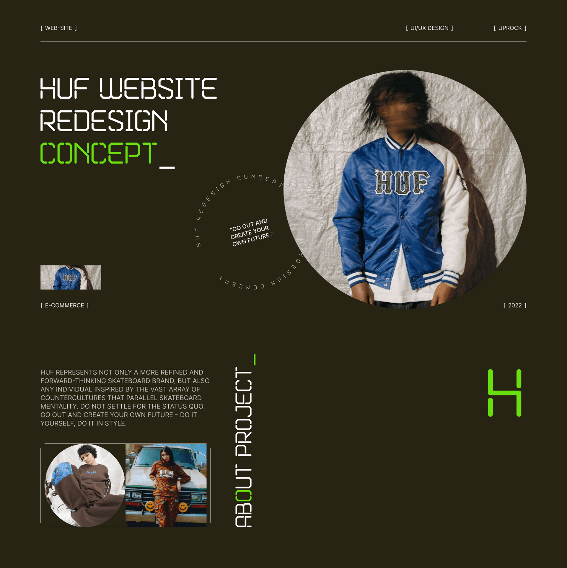 Huf website concept | E-commerce — Изображение №1 — Интерфейсы на Dprofile