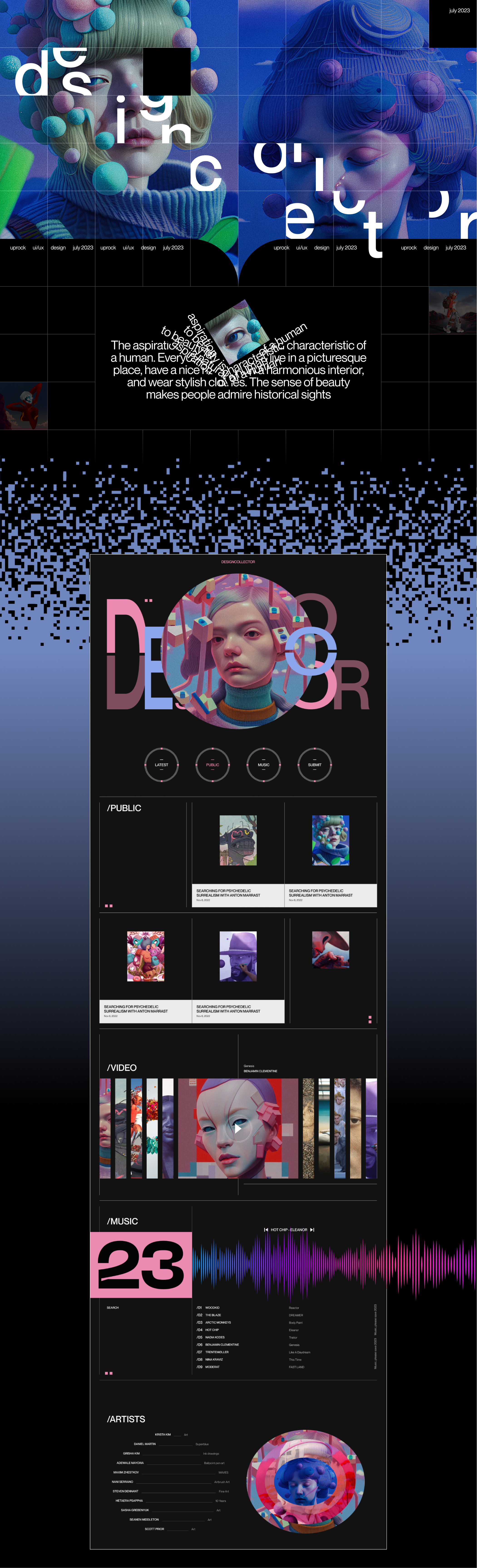 DESIGNCOLLECTOR — Изображение №1 — Интерфейсы на Dprofile