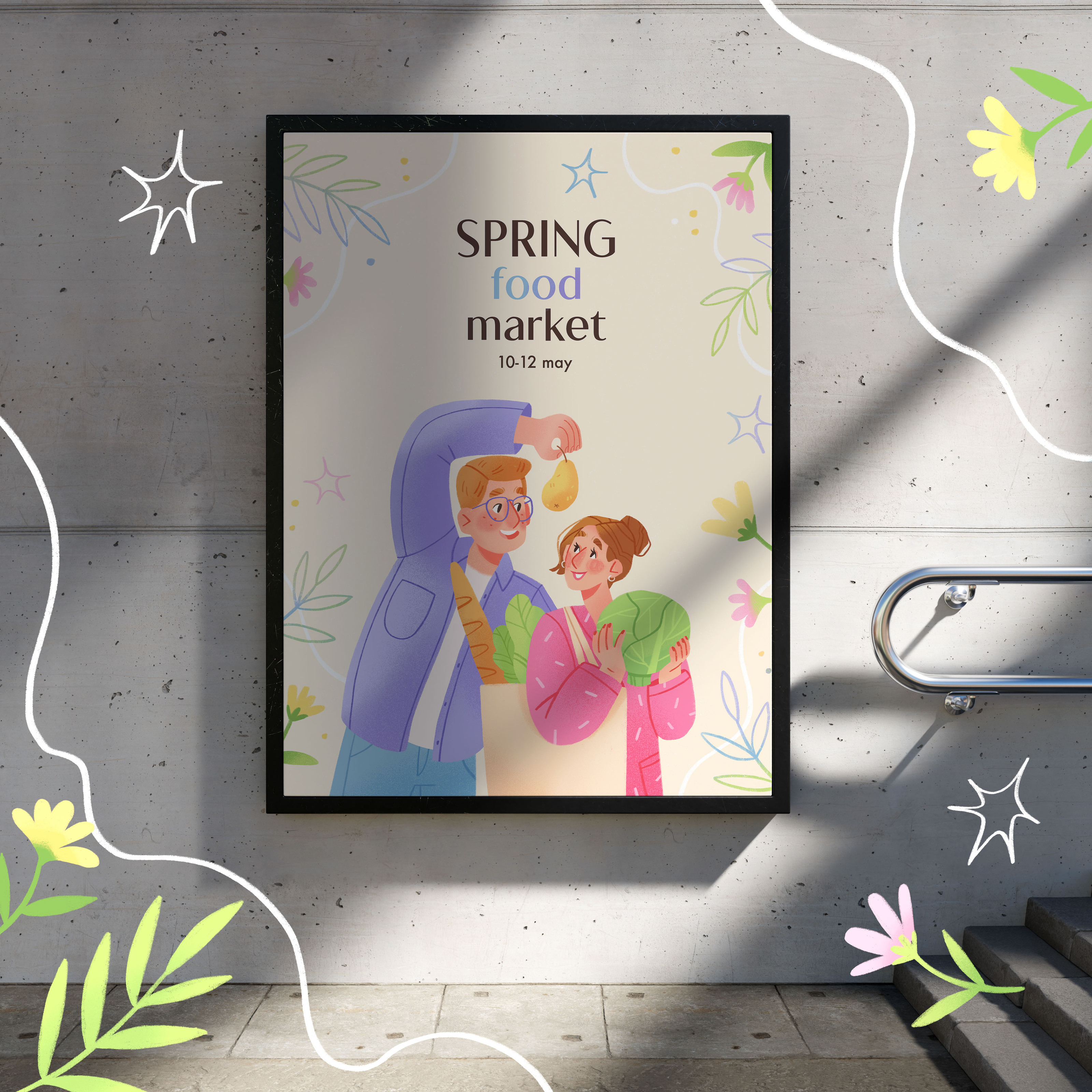 Poster for the spring market — Изображение №1 — Интерфейсы на Dprofile