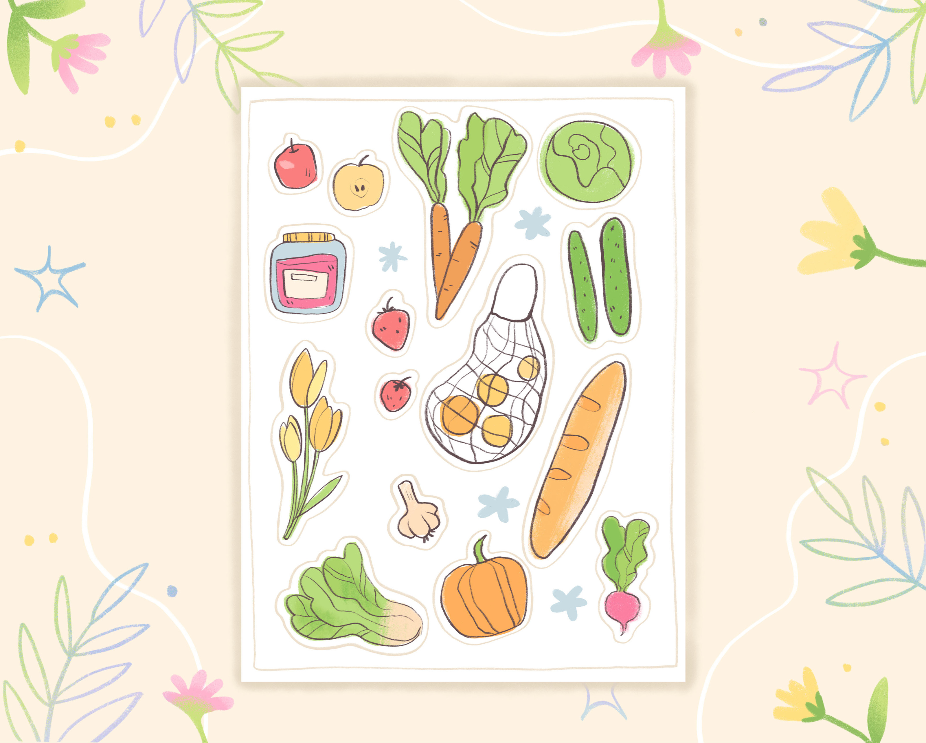 Poster for the spring market — Изображение №4 — Интерфейсы на Dprofile