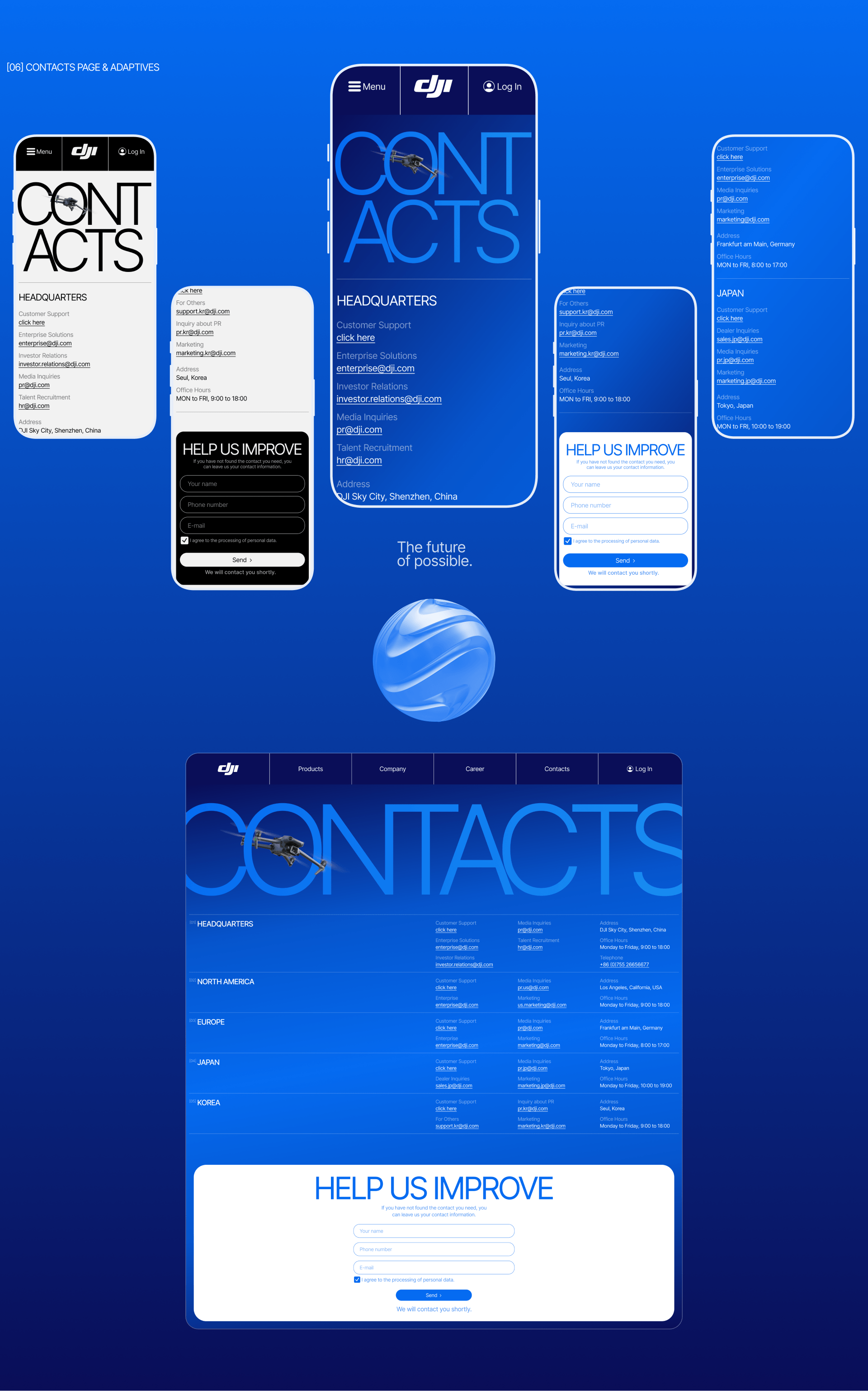 DJI | Corporate website — Изображение №10 — Интерфейсы, Графика на Dprofile