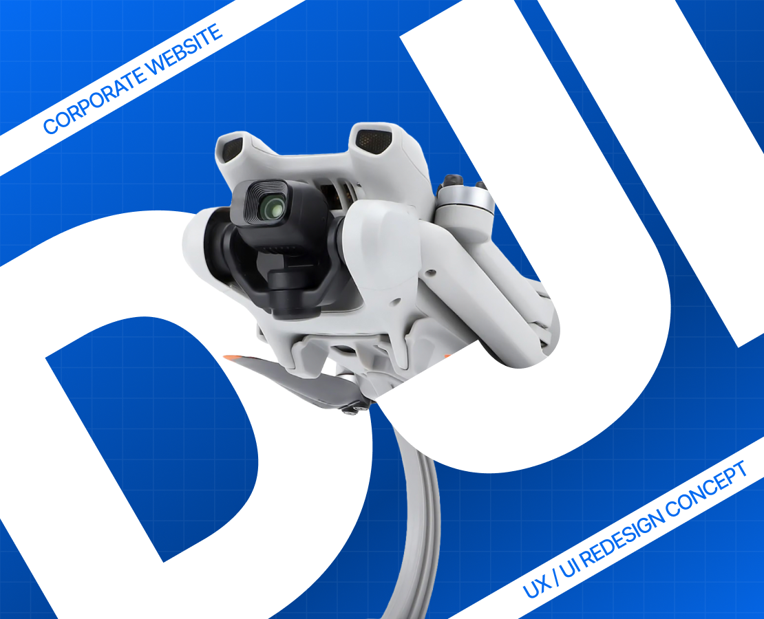 DJI | Corporate website — Интерфейсы, Графика на Dprofile