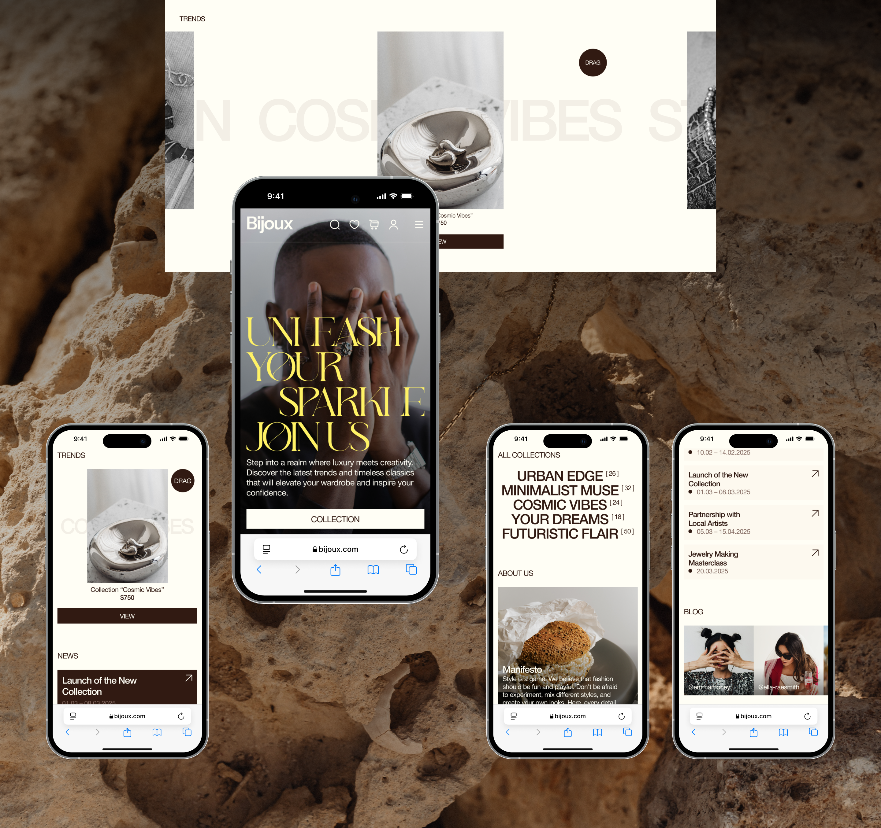 Bijoux | E-Commerce — Изображение №4 — Интерфейсы, Графика на Dprofile