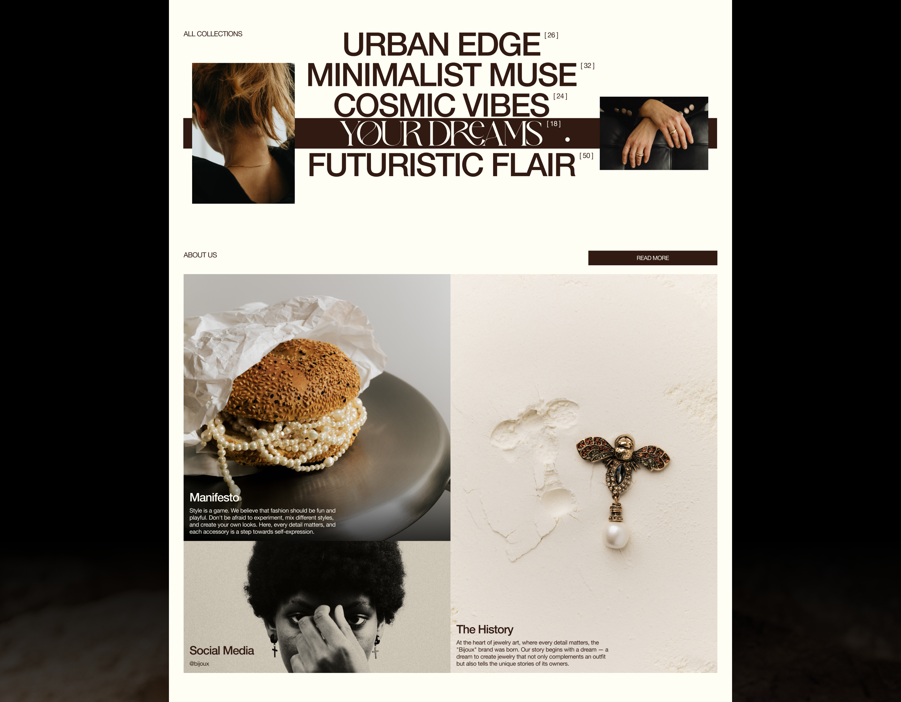 Bijoux | E-Commerce — Изображение №3 — Интерфейсы, Графика на Dprofile