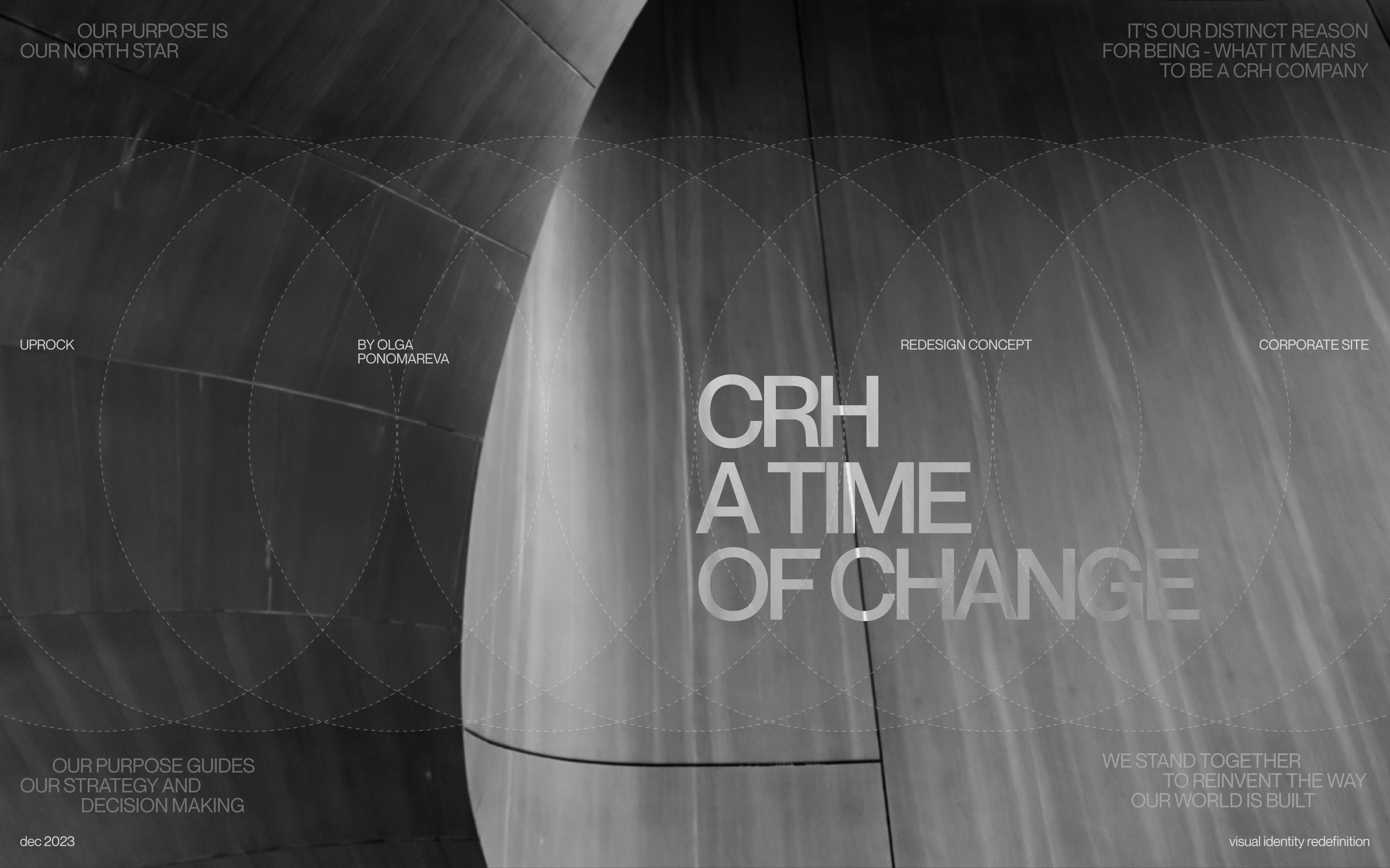 CRH Company | Corporate site | Redesign — Изображение №1 — Интерфейсы на Dprofile