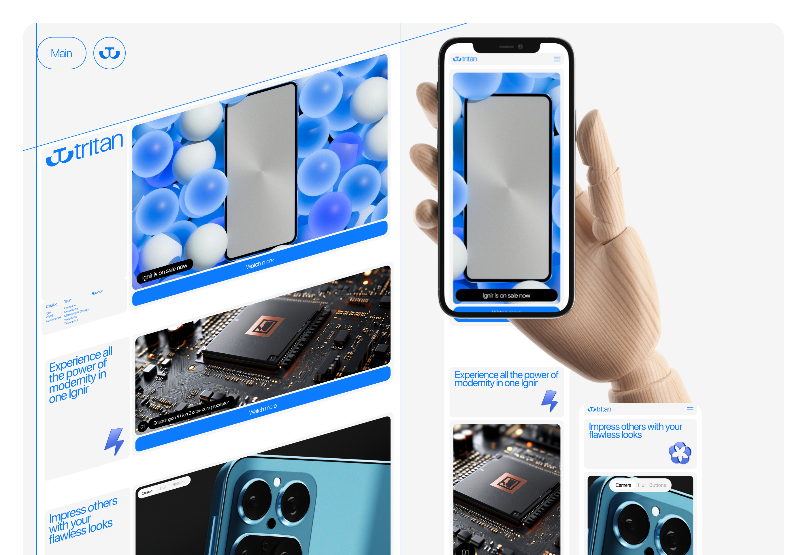 Tritan.tech | online-store | e-commerce — Изображение №4 — Интерфейсы, 3D на Dprofile