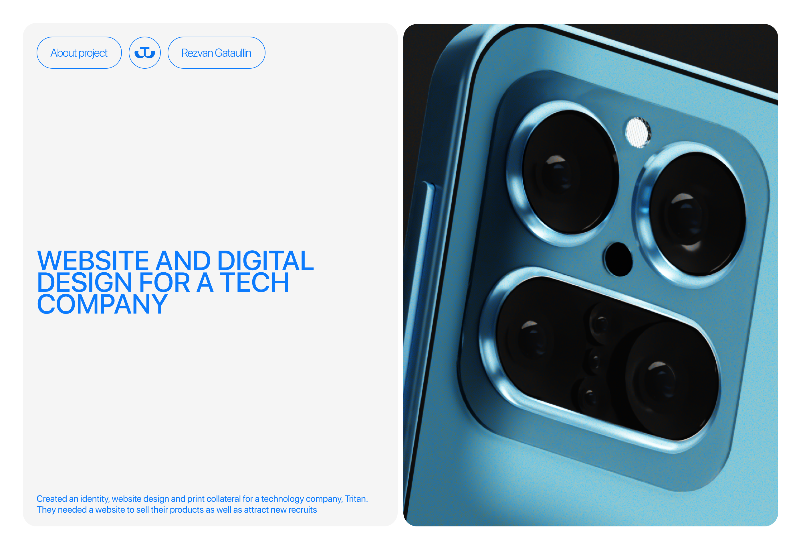 Tritan.tech | online-store | e-commerce — Изображение №1 — Интерфейсы, 3D на Dprofile