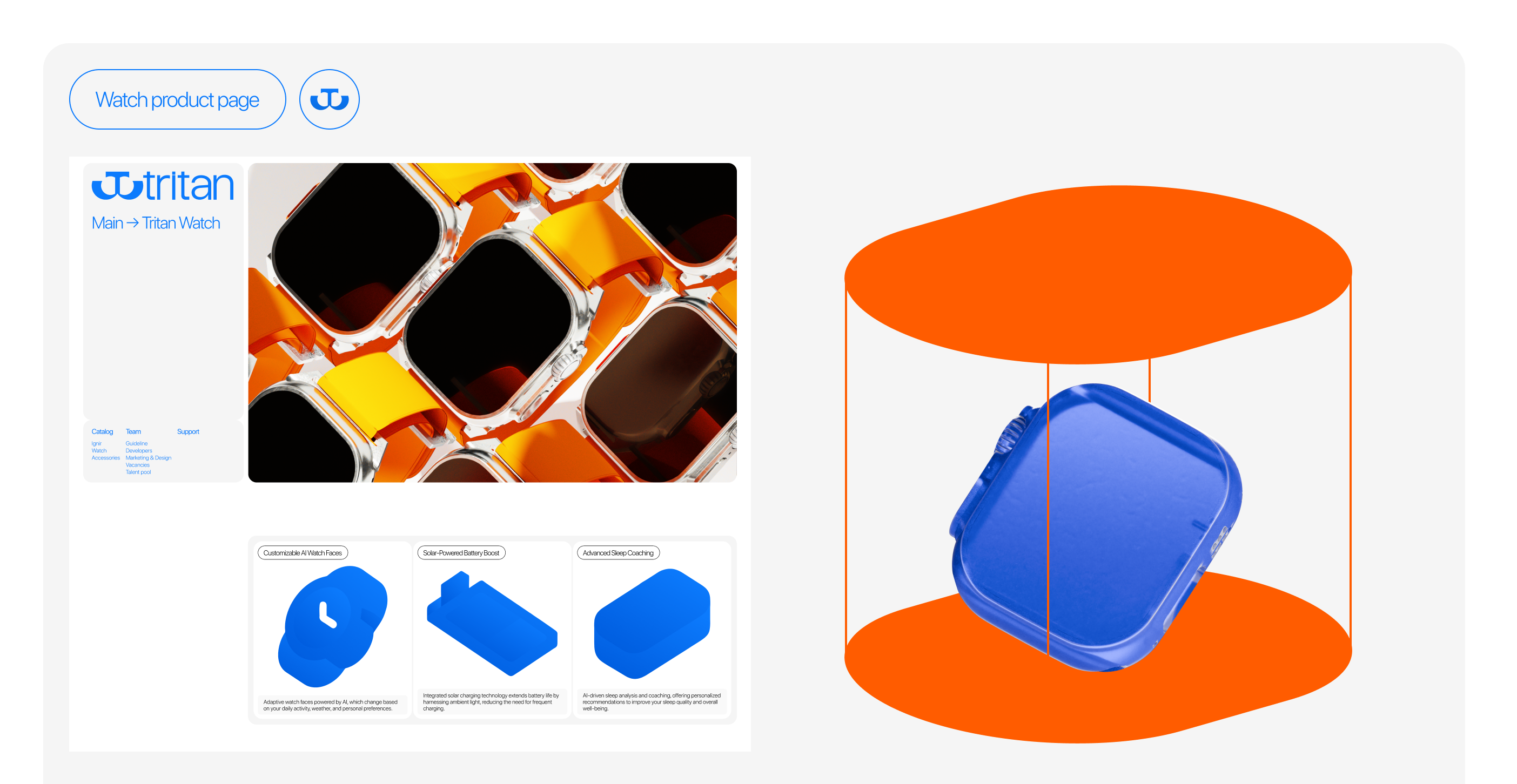 Tritan.tech | online-store | e-commerce — Изображение №9 — Интерфейсы, 3D на Dprofile