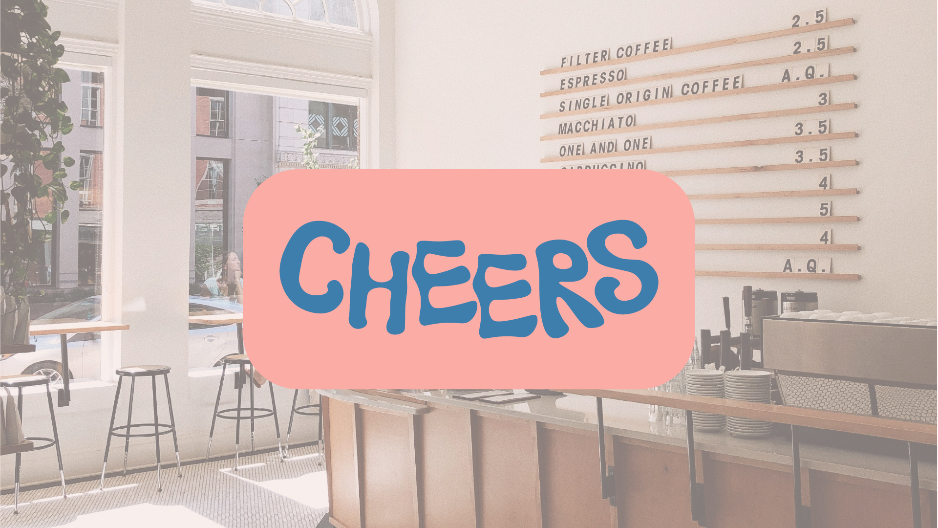 Cheers Cafe — Изображение №1 — Брендинг на Dprofile