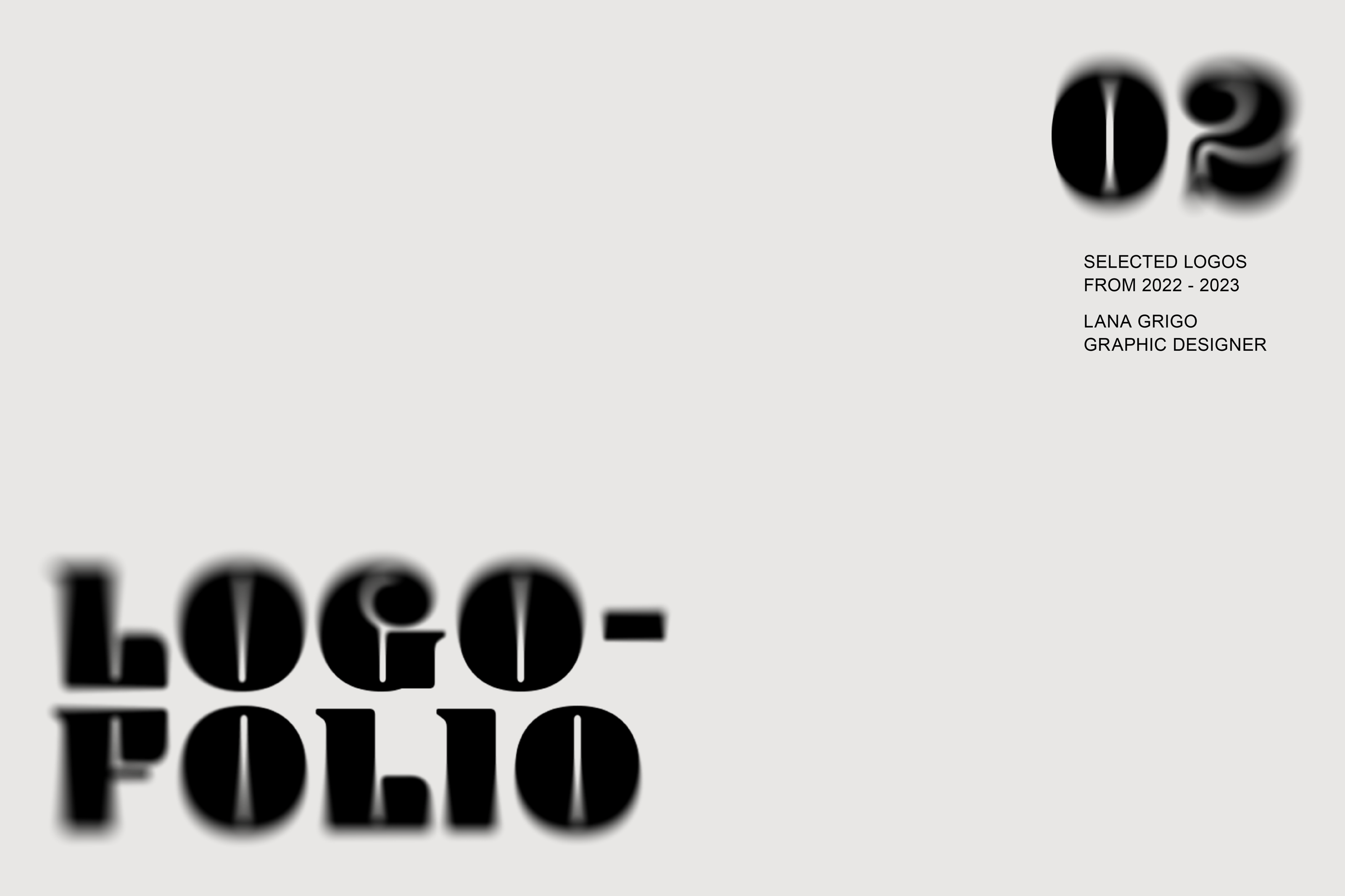 Logofolio 2022 - 2023 — Изображение №1 — Брендинг на Dprofile