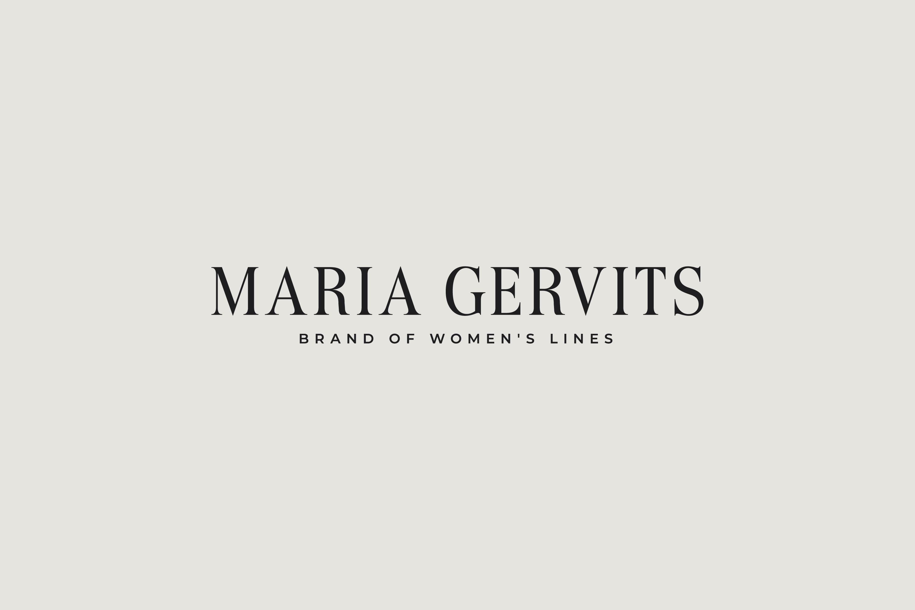 Maria Gervits Lingerie Branding — Изображение №3 — Брендинг на Dprofile