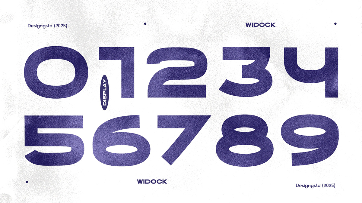 Шрифт Widock — Изображение №4 — Графика на Dprofile