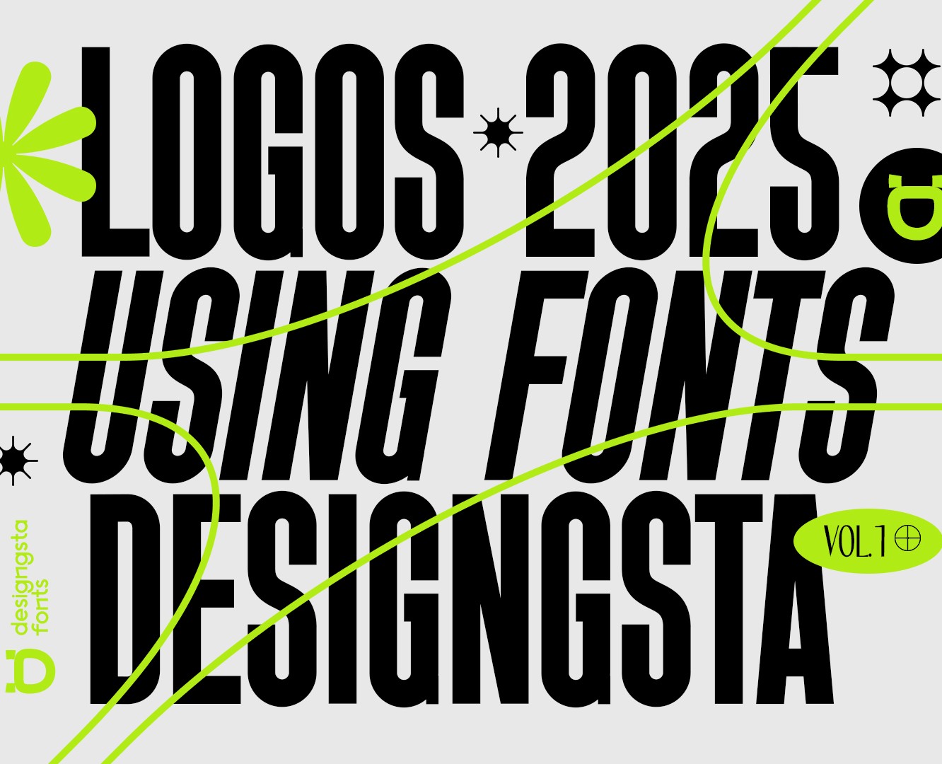 Logofolio (Designgsta fonts) — Брендинг, Графика на Dprofile